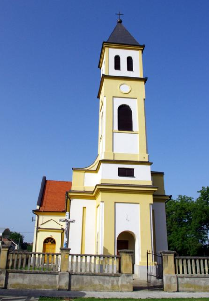 Harkanovci - Harkányfalva - Župna crkva Gospe Snježne - Havas Boldogasszony-plébániatemplom