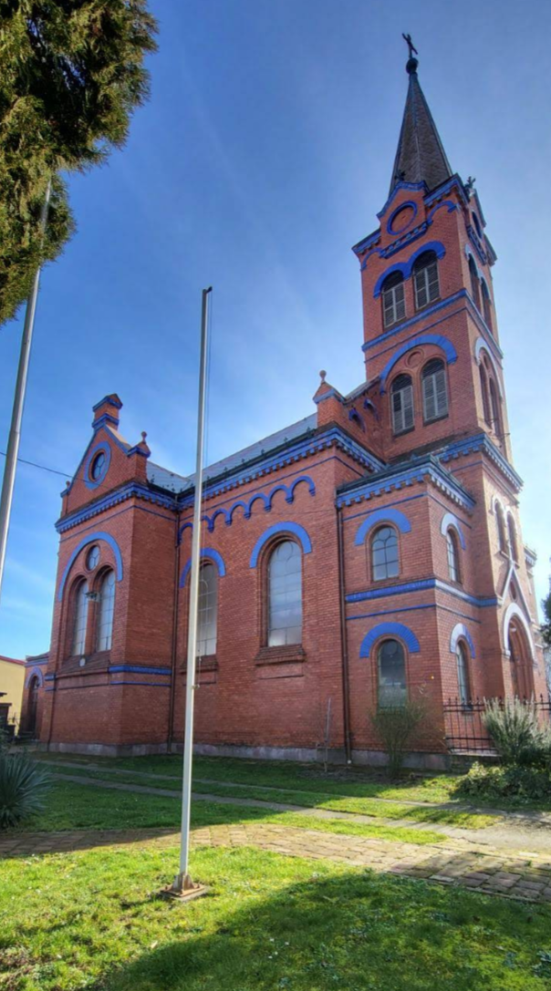Osijek - Eszék - Kalvinska crkva - evangélikus templom