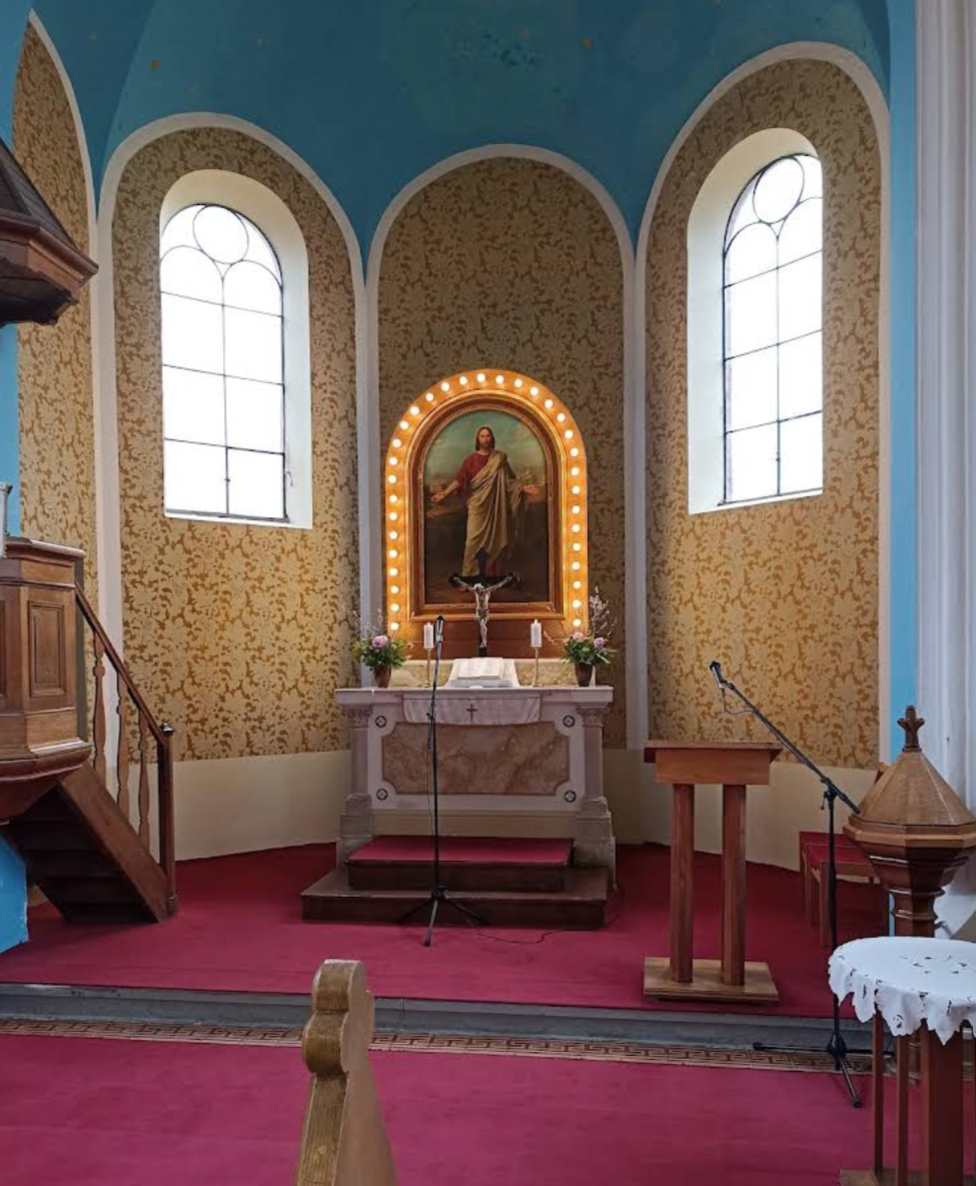 Osijek - Eszék - Kalvinska crkva - evangélikus templom