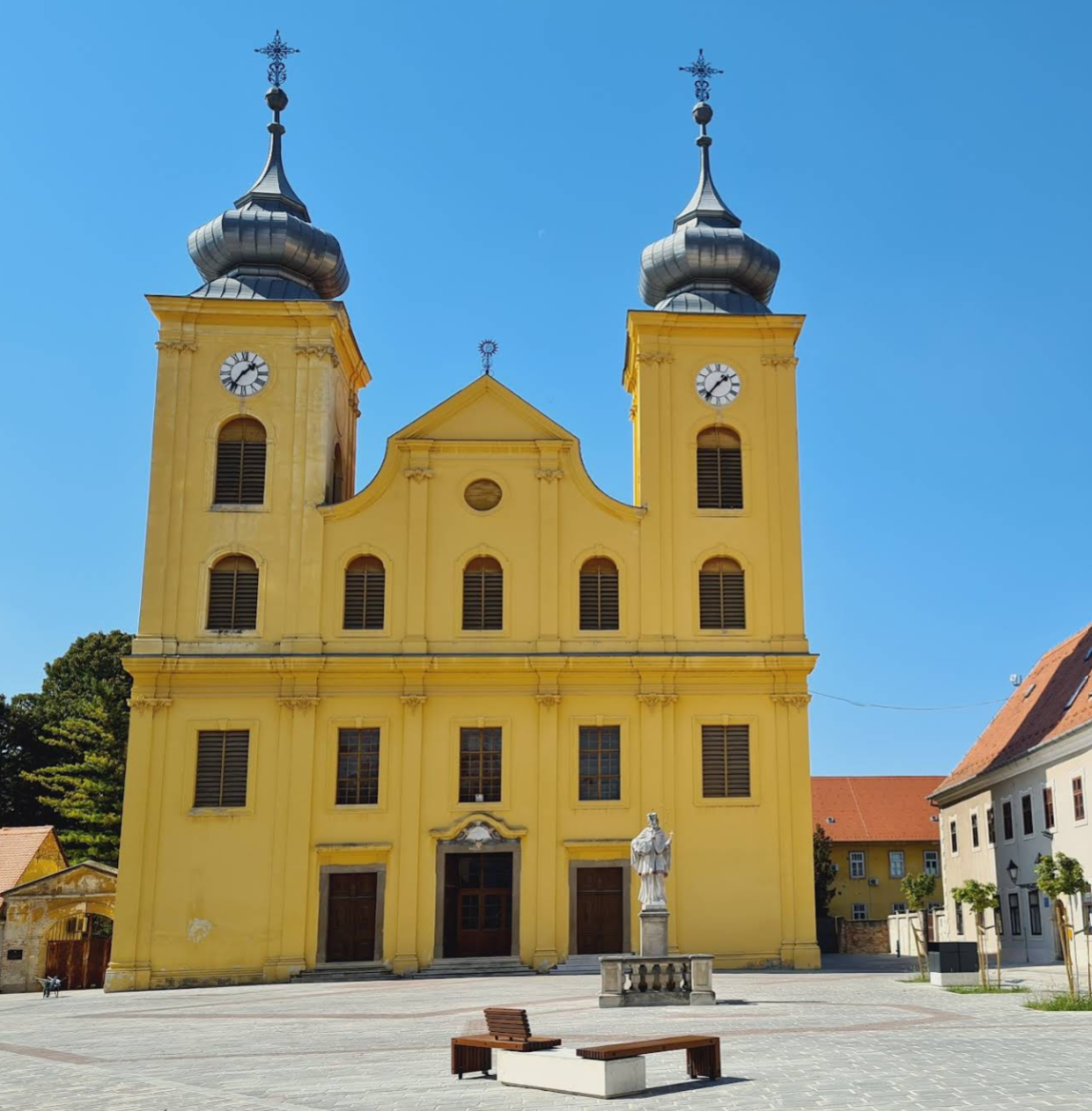 Osijek - Eszék - Župna crkva svetog Mihaela arkanđela, Kasim-pašina džamija - Szent Mihály arkangyal-plébániatemplom, Kászim pasa dzsámi