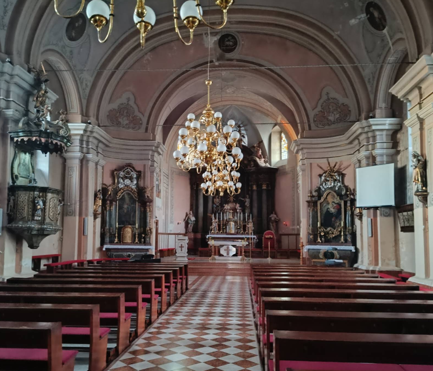 Osijek - Eszék - Crkva Preslavnog Imena Marijina - Mária legdicsőségesebb nevének temploma