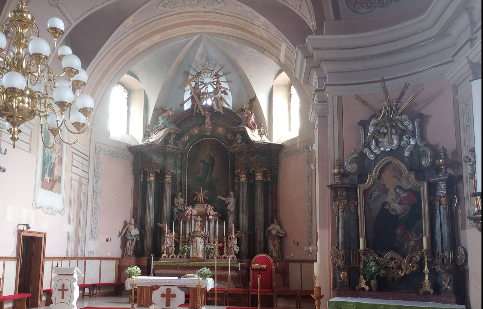 Osijek - Eszék - Crkva Preslavnog Imena Marijina - Mária legdicsőségesebb nevének temploma