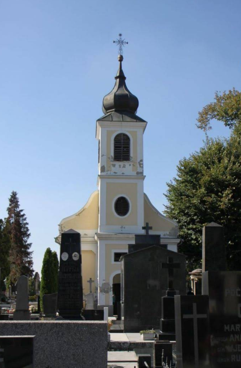 Osijek - Eszék - Groblje kapela sv. Ane - Szent Anna-temetőkápolna