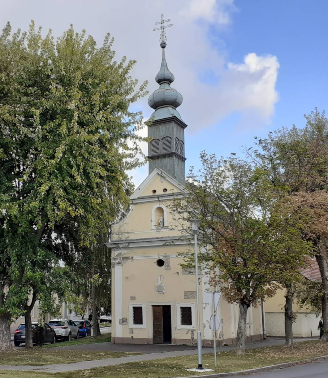 Osijek - Eszék - Kapela sv. Roka - Szent Rókus-kápolna