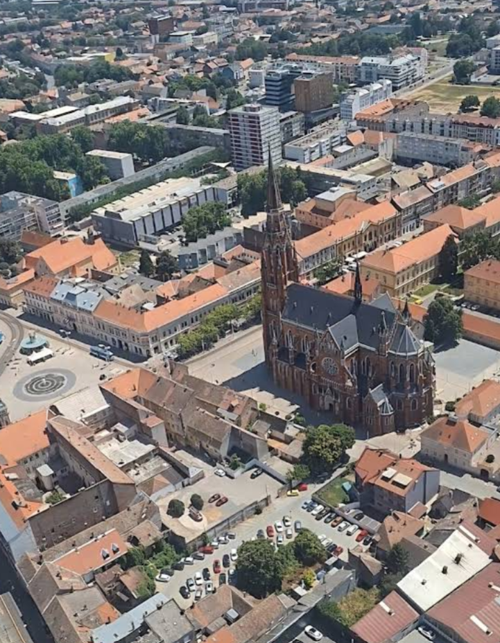 Osijek - Eszék - Osječka konkatedrala Svetog Petra i Pavla Apostola - Szent Péter és Pál apostolok társszékesegyház