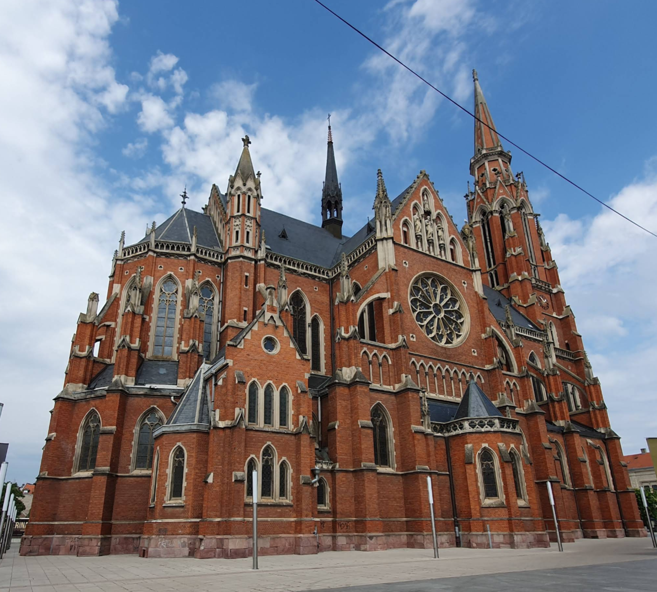 Osijek - Eszék - Osječka konkatedrala Svetog Petra i Pavla Apostola - Szent Péter és Pál apostolok társszékesegyház