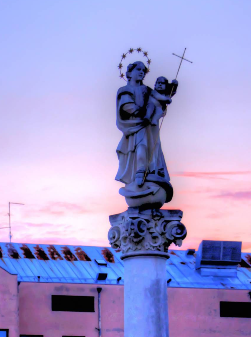Osijek - Eszék - Kapela sv. Roka - Szent Rókus-kápolna