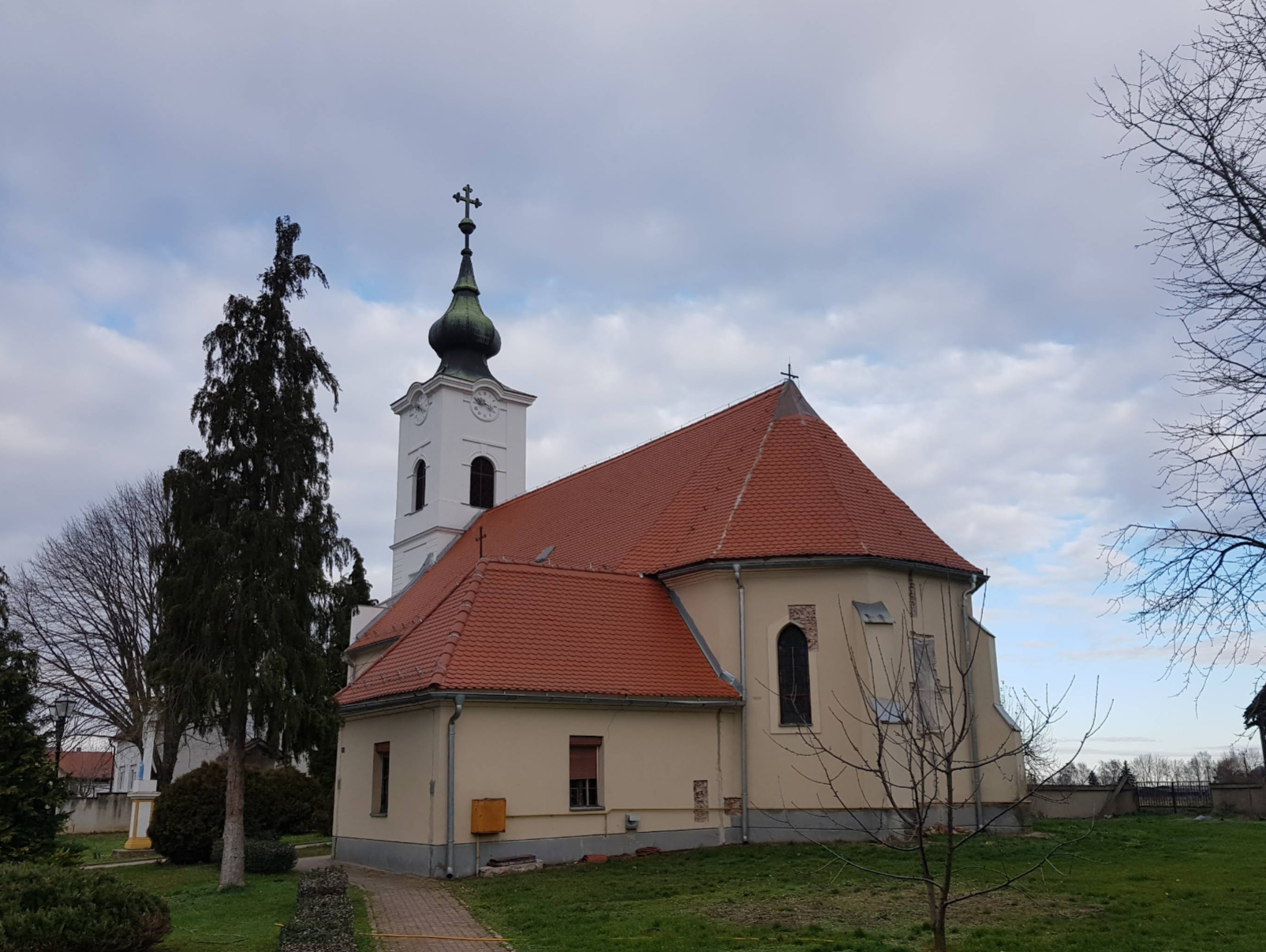 Šljivoševci - Župna crkva Sv. Grgura Velikog Pape koja - Nagy Szent Gergely-plébániatemplom
