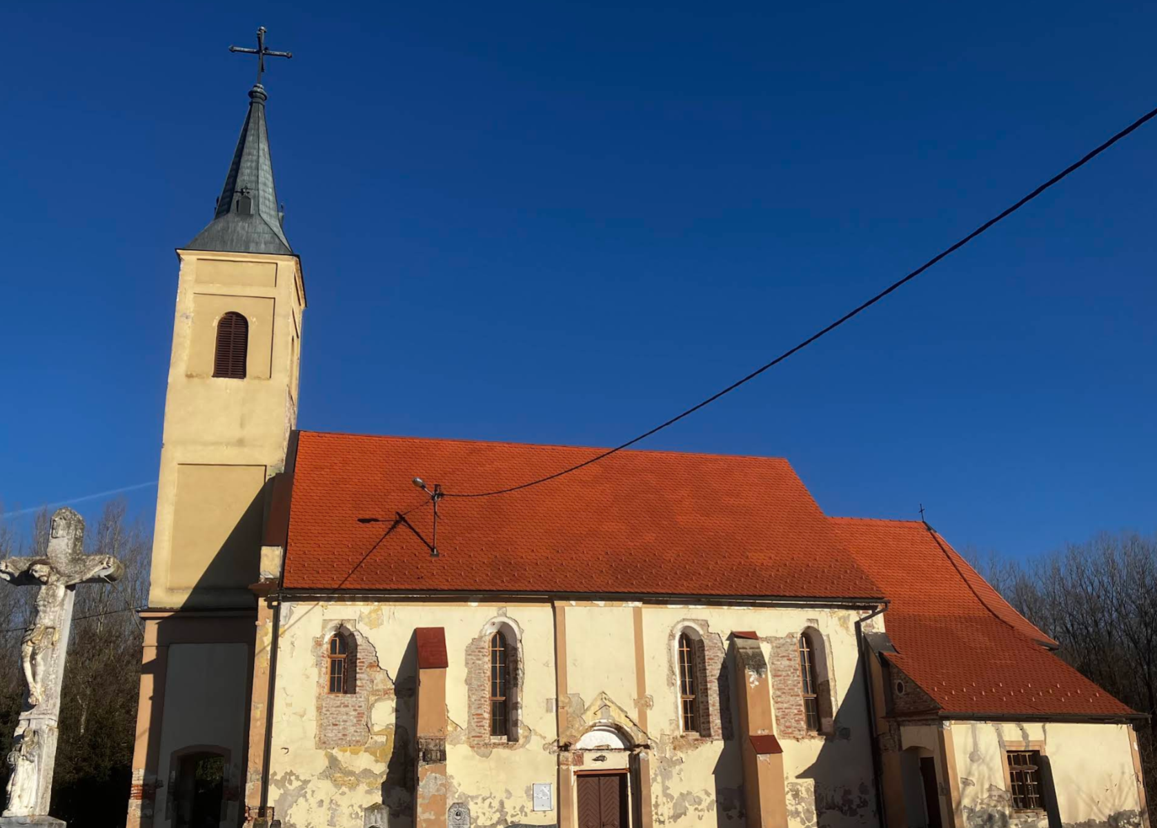 Sveti Đurađ - Szentgyörgy - Crkva sv. Jurja - Szent György-templom a temetőben