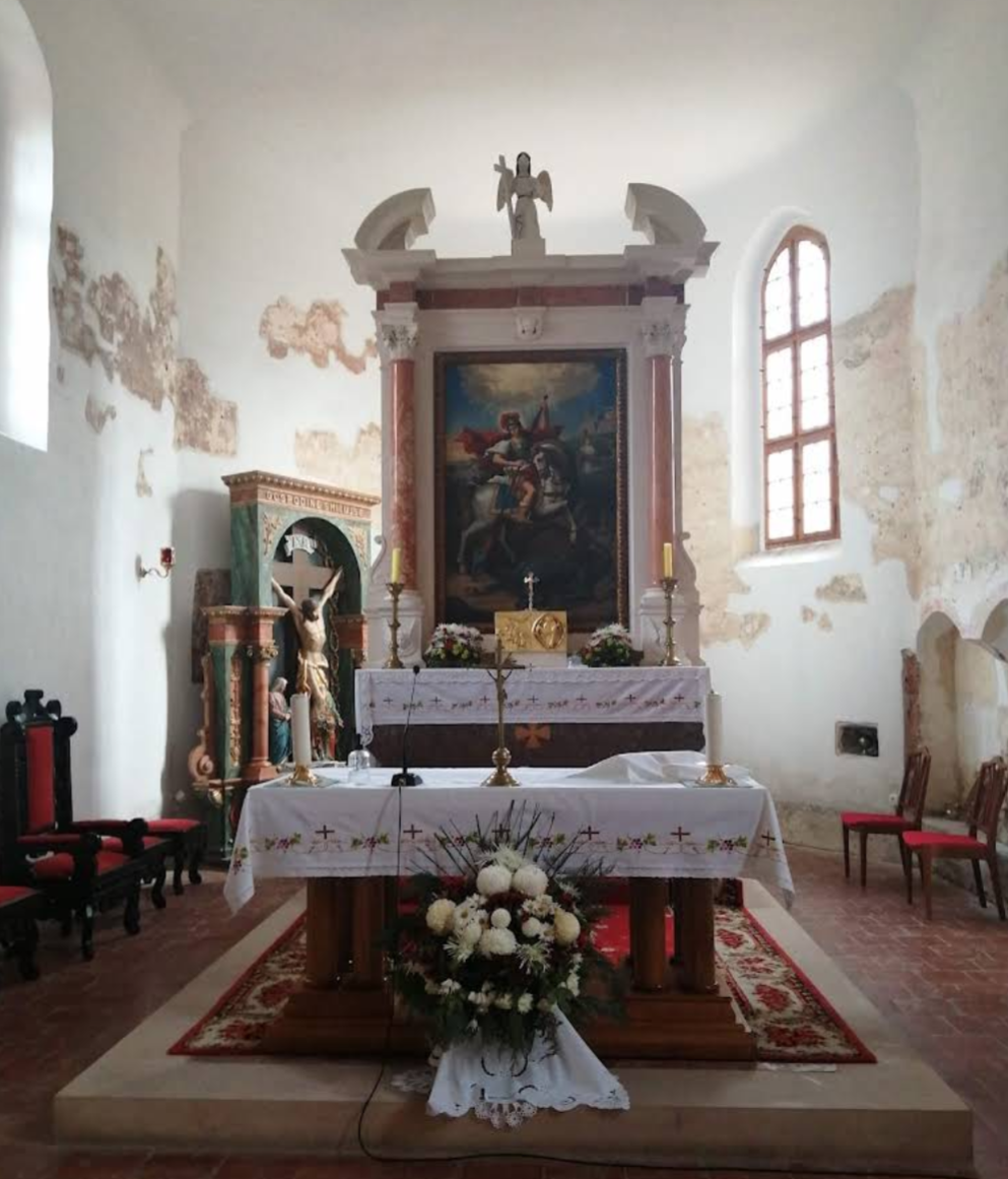 Sveti Đurađ - Szentgyörgy - Crkva sv. Jurja - Szent György-templom a temetőben