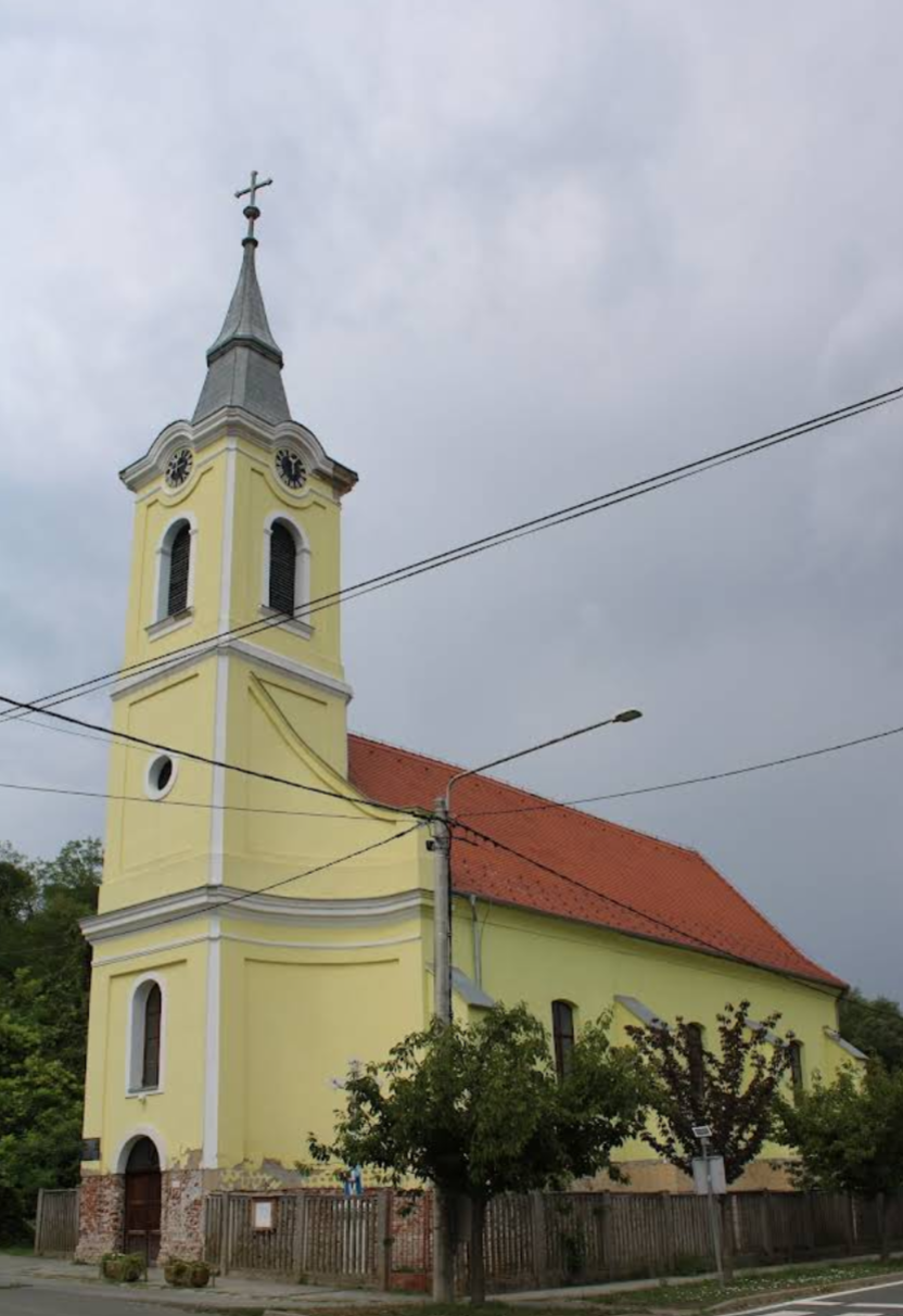 Zmajevac - Vörösmart - Crkva Našašća Svetog Križa - Szent Kereszt feltalálása-templom