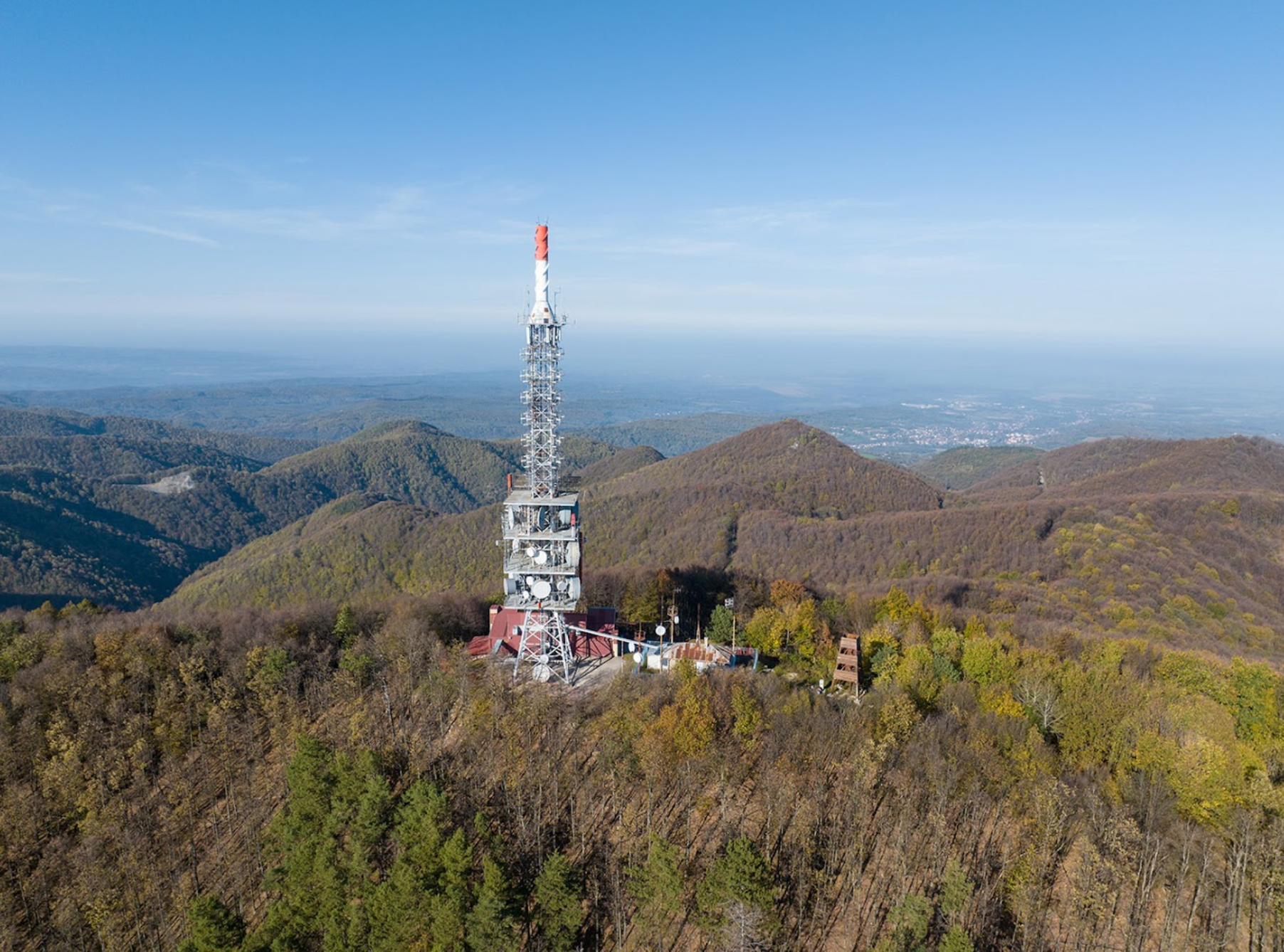 Kutjevo - Vidikovac Kapovac (792 m) - Kapovac kilátó a Krndija-hegységben