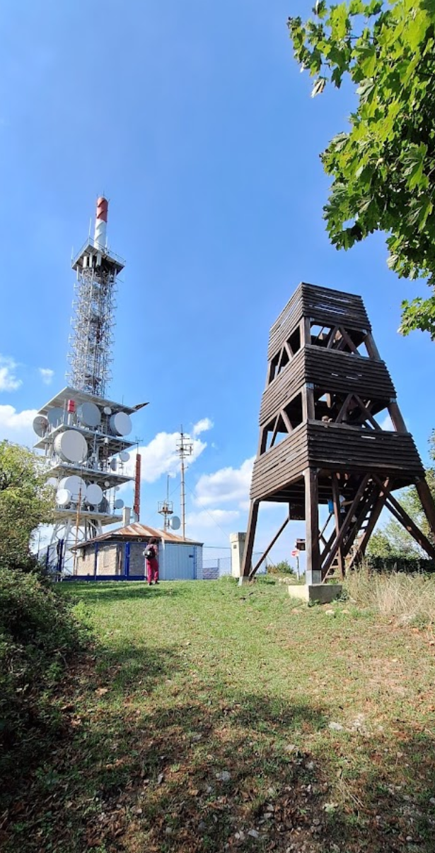 Kutjevo - Vidikovac Kapovac (792 m) - Kapovac kilátó a Krndija-hegységben
