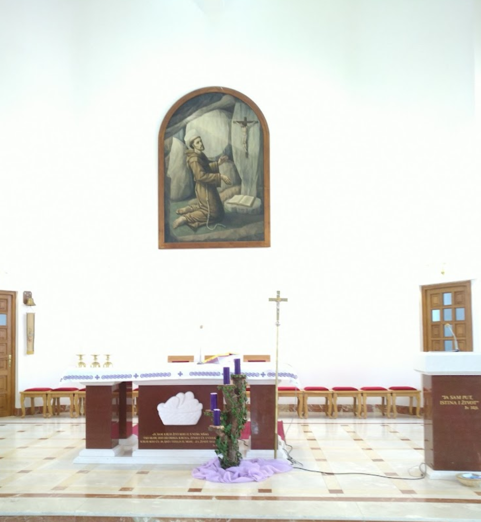 Lipik - Župna crkva sv. Franje Asiškog - Assisi Szent Ferenc-plébániatemplom