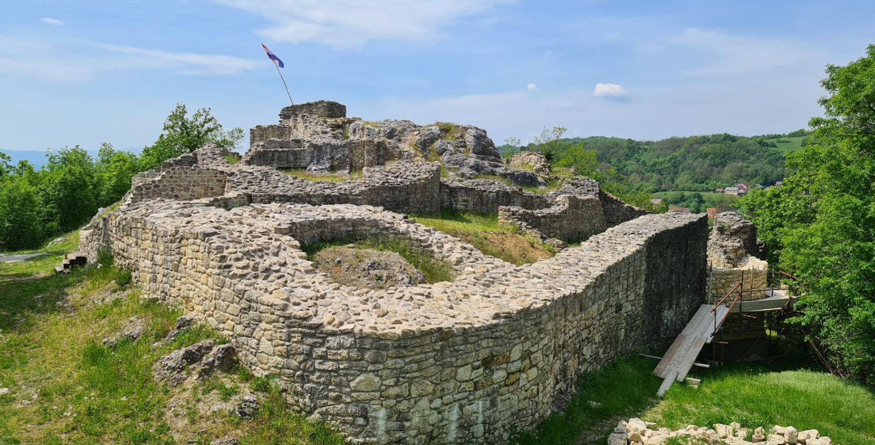 Čanjevo - Utvrda Čanjevo - Čanjevo-erőd, rom