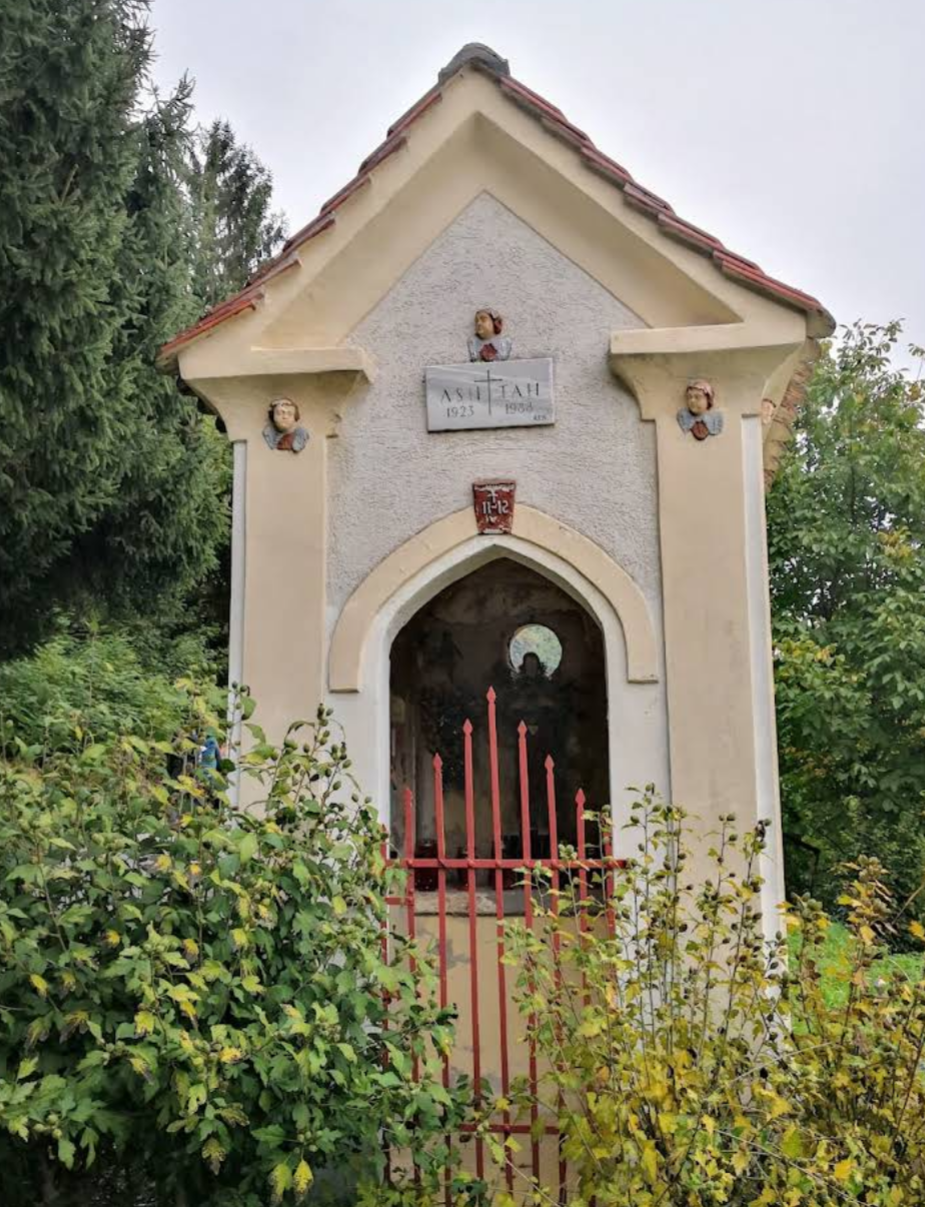 Cvetlin - Kapela - útikápolna, benne Jézus Szent szíve-szobor
