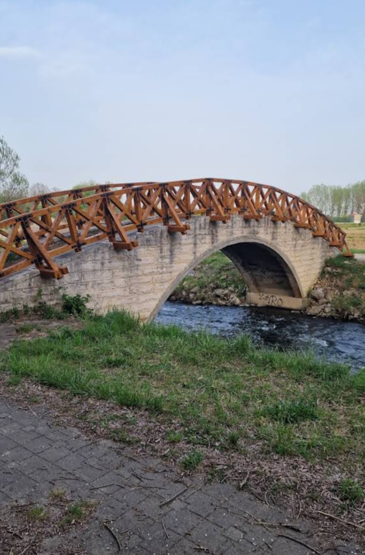 Jalkovec - Most preko Plitvice - Római-híd, két szegmensíves kőből épült híd
