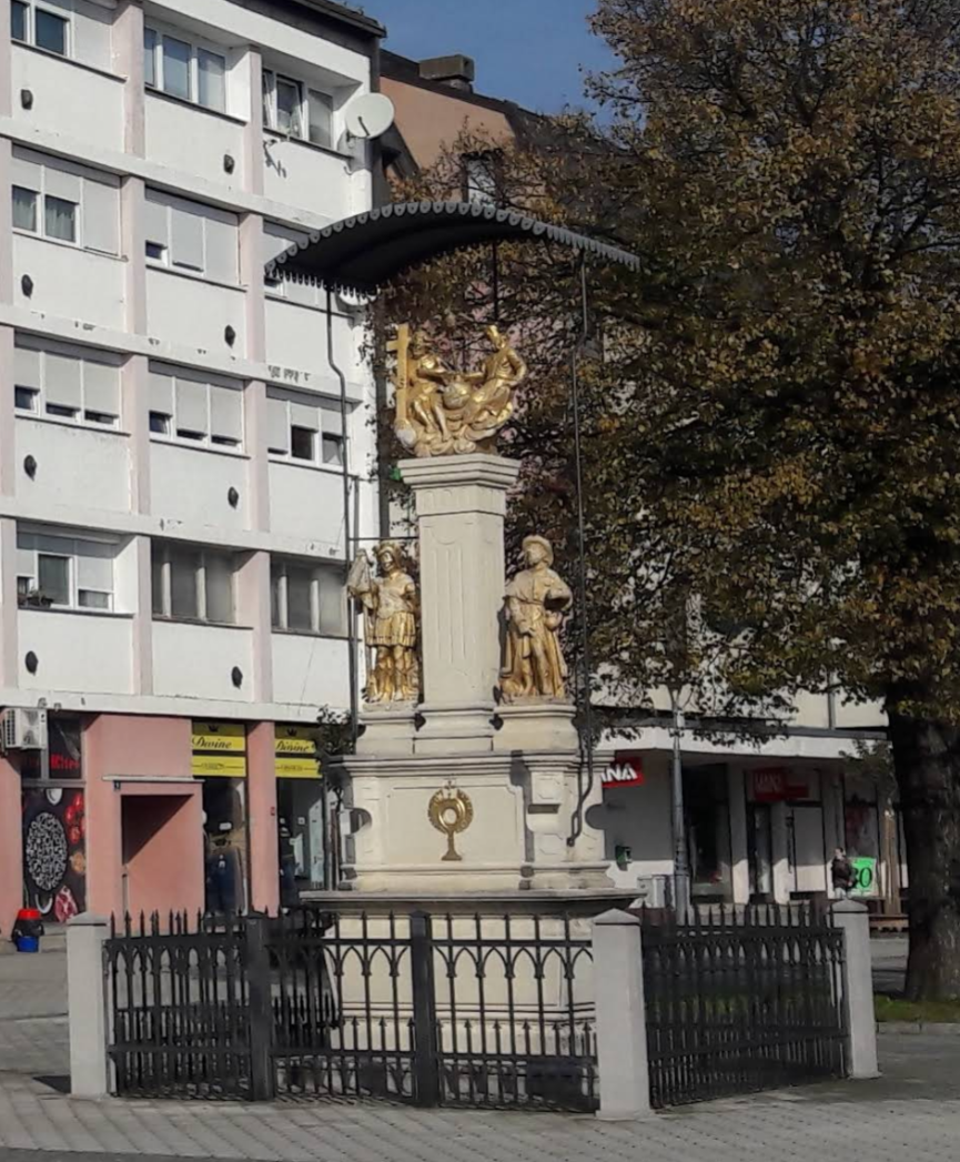 Ludbreg - Kip Svetog Trojstva - Szentháromság-szobor