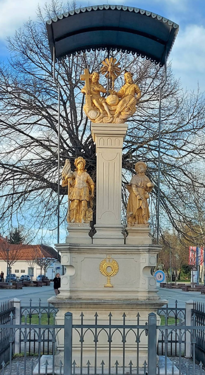 Ludbreg - Kip Svetog Trojstva - Szentháromság-szobor