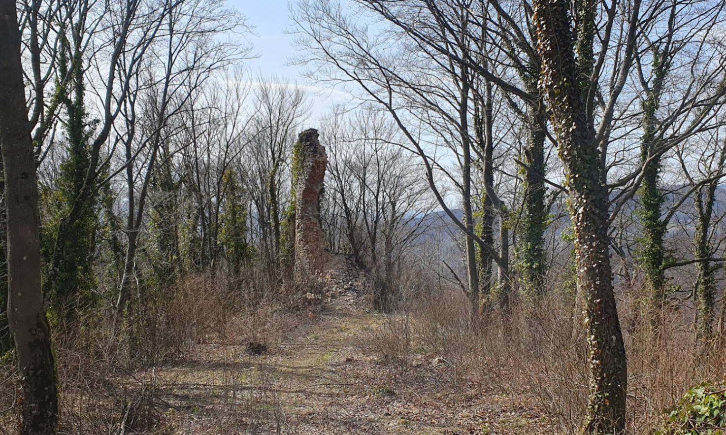 Madžarevo - Magyarlaka - Grebengrad - Greben várána romjai (502 m)