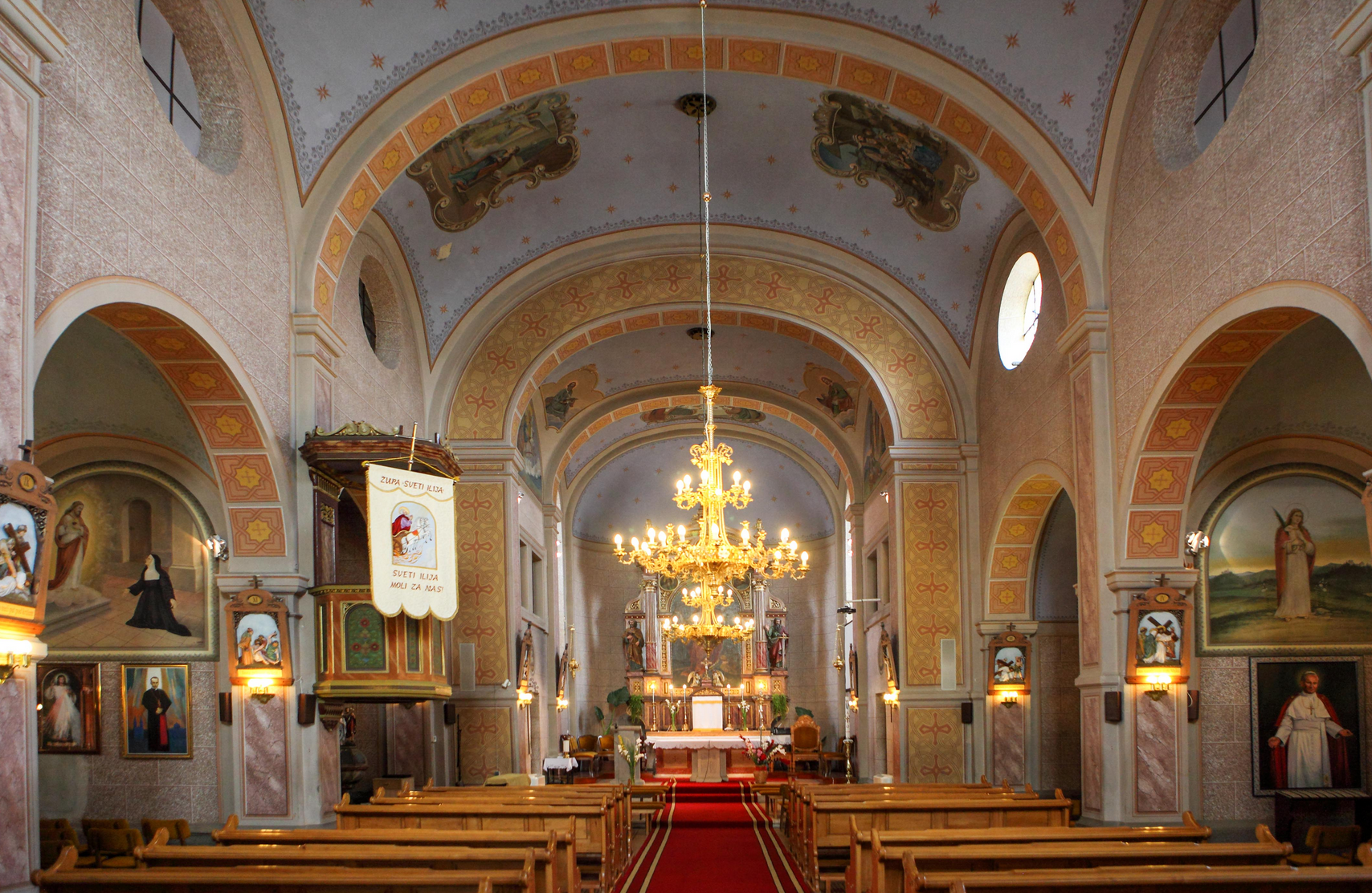 Sveti Ilija - Župna crkva sv. Ilije proroka - Szent Illés próféta-plébániatemplom