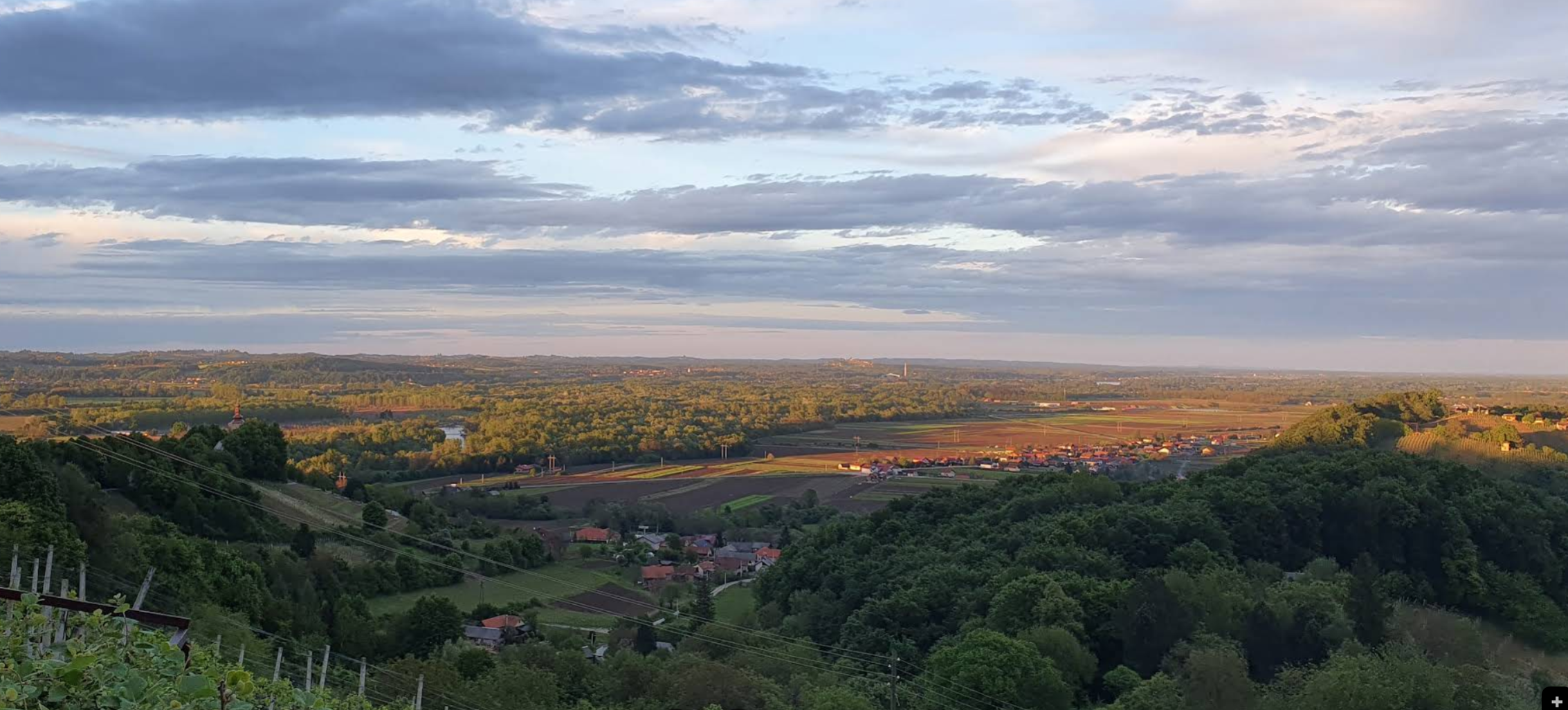 Veliki Lovrečan - Vidikovac Korotaj - Korotaj kilátó (300 m) a szőlőhegyen