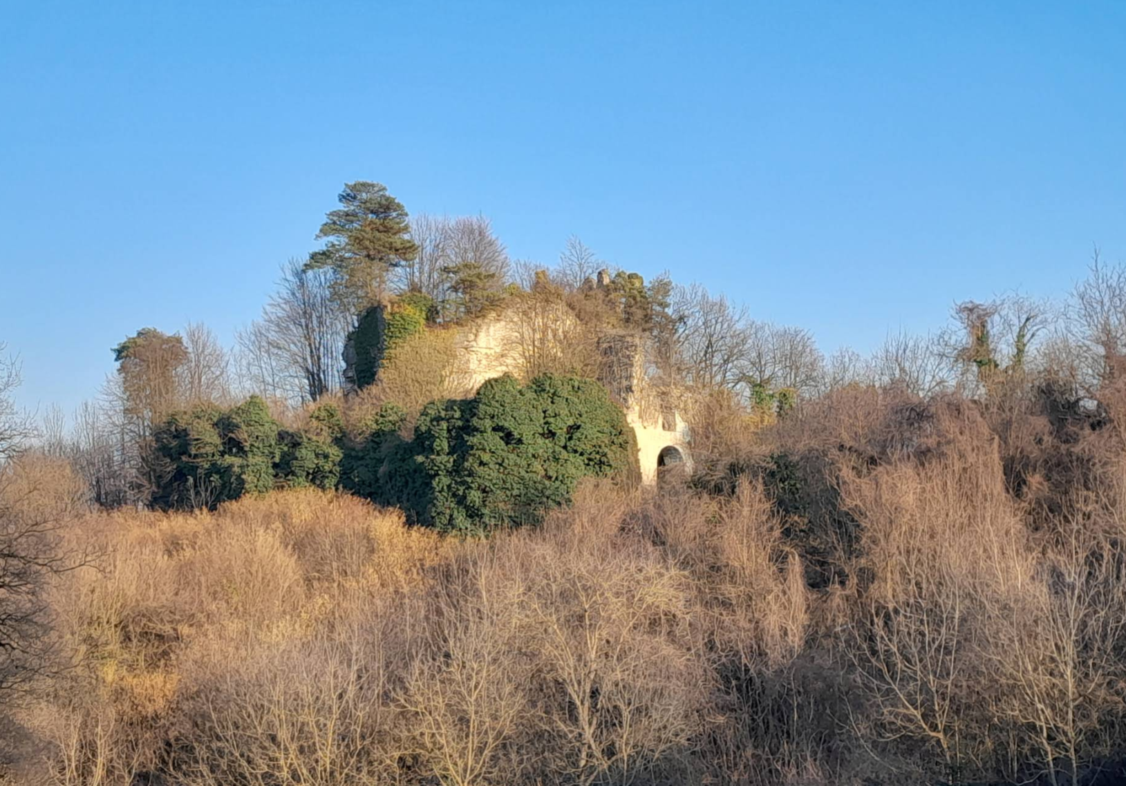 Vinica Breg - Stari grad Vinica (ruševina) - Vinica várának romjai a szőlőhegyen