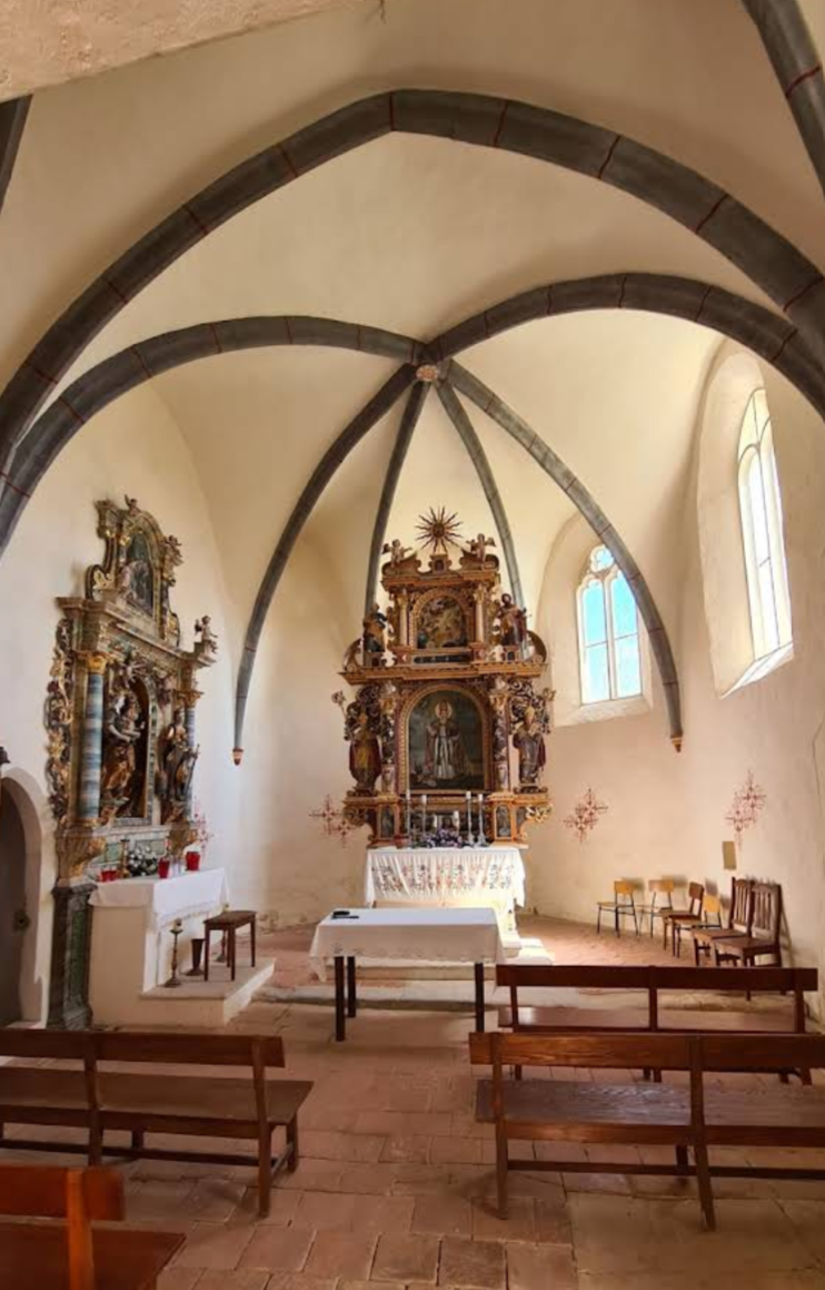 Vukovoj - Kapela sv. Vuka Regenburškog - Regensburgi Szent Vuk-kápolna a Malečkovec-domb gerincén (475 m)
