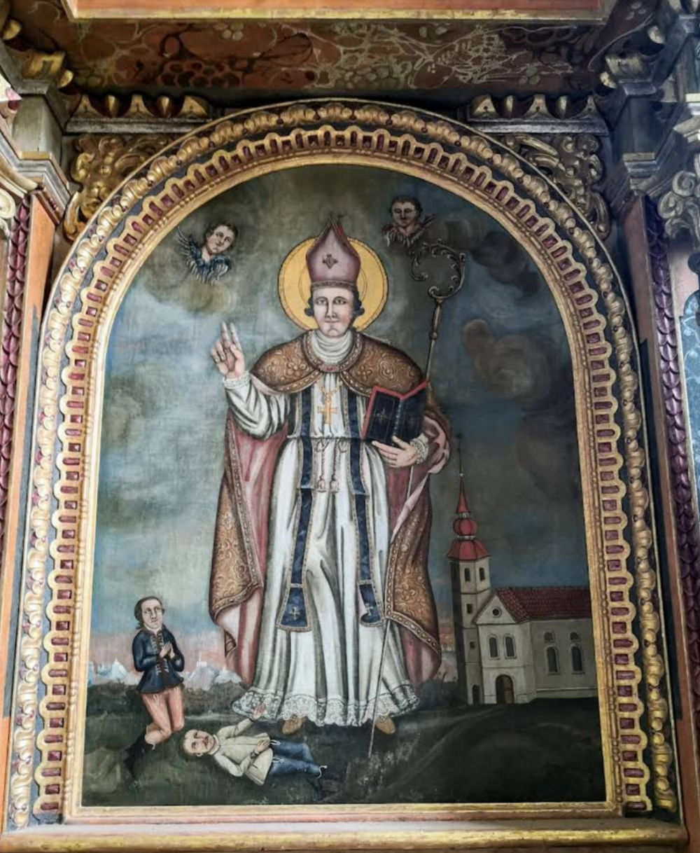 Vukovoj - Kapela sv. Vuka Regenburškog - Regensburgi Szent Vuk-kápolna a Malečkovec-domb gerincén (475 m)