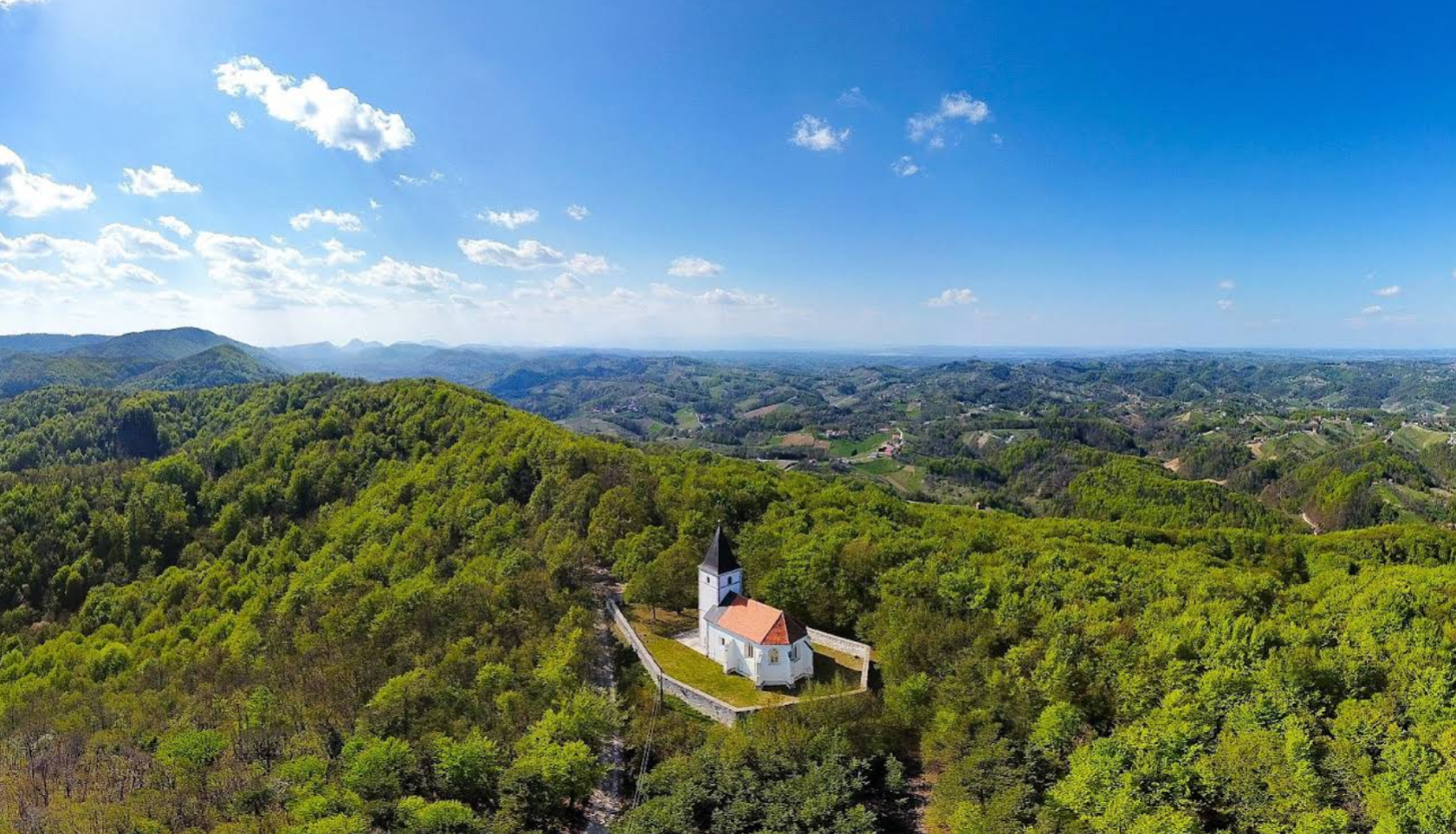 Vukovoj - Kapela sv. Vuka Regenburškog - Regensburgi Szent Vuk-kápolna a Malečkovec-domb gerincén (475 m)
