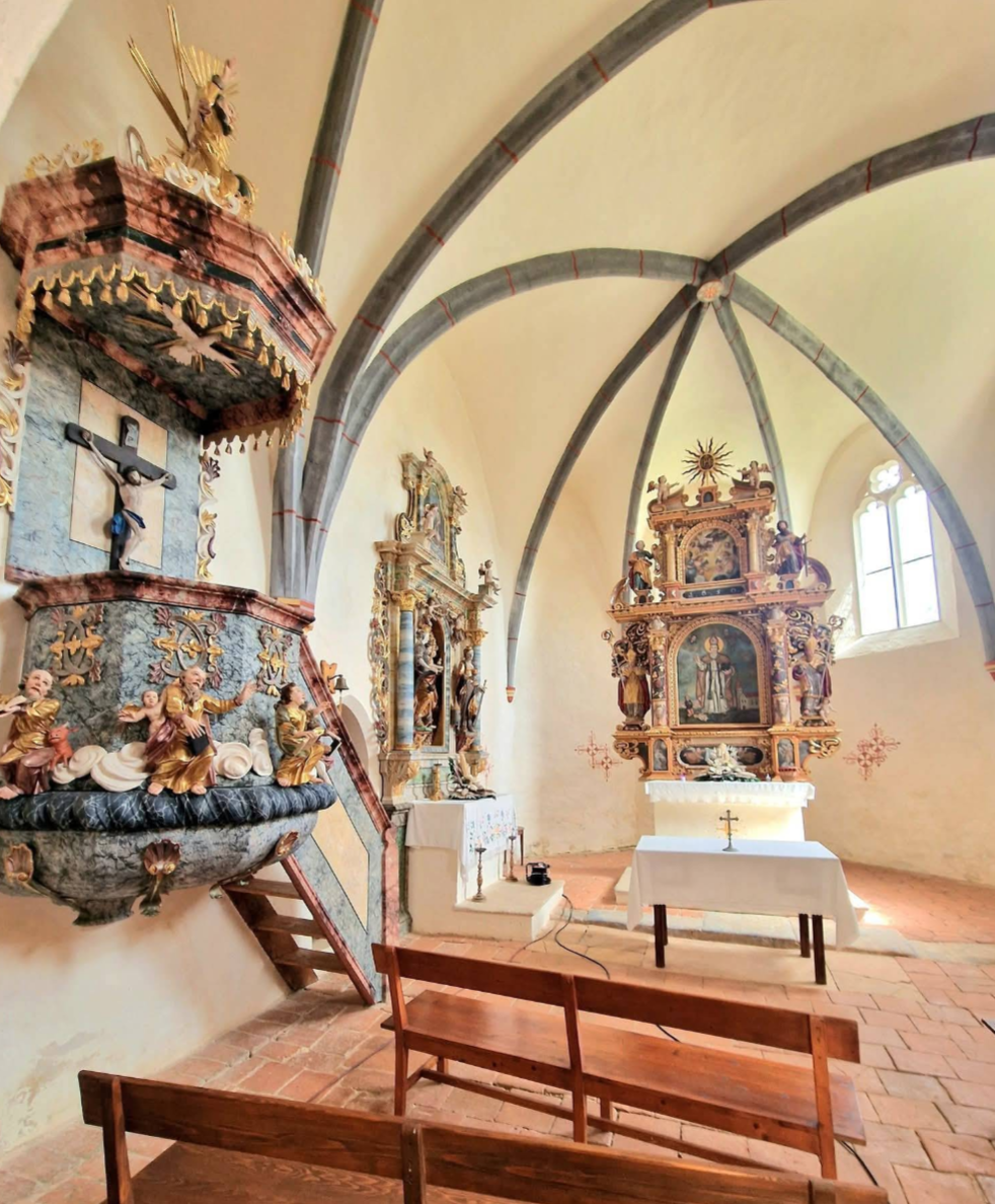Vukovoj - Kapela sv. Vuka Regenburškog - Regensburgi Szent Vuk-kápolna a Malečkovec-domb gerincén (475 m)