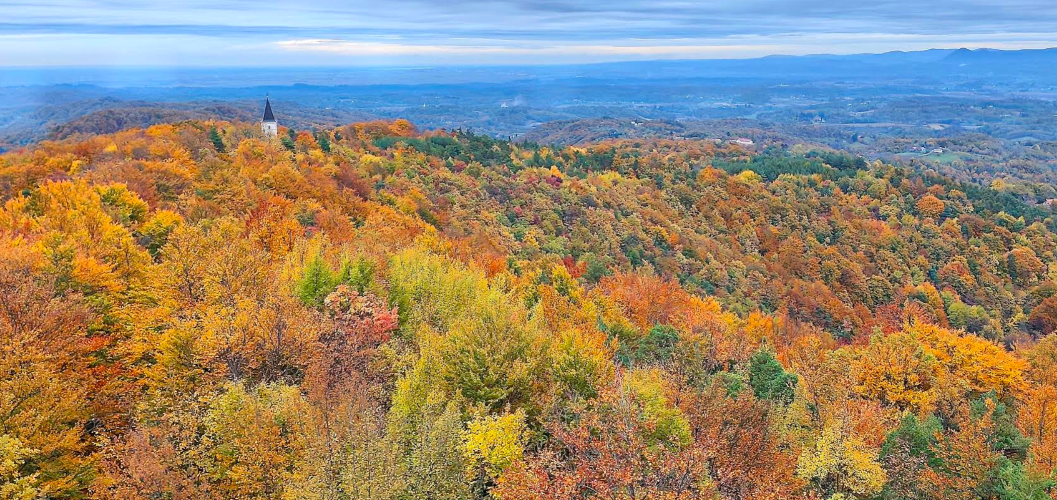 Vukovoj - Kapela sv. Vuka Regenburškog - Regensburgi Szent Vuk-kápolna a Malečkovec-domb gerincén (475 m)