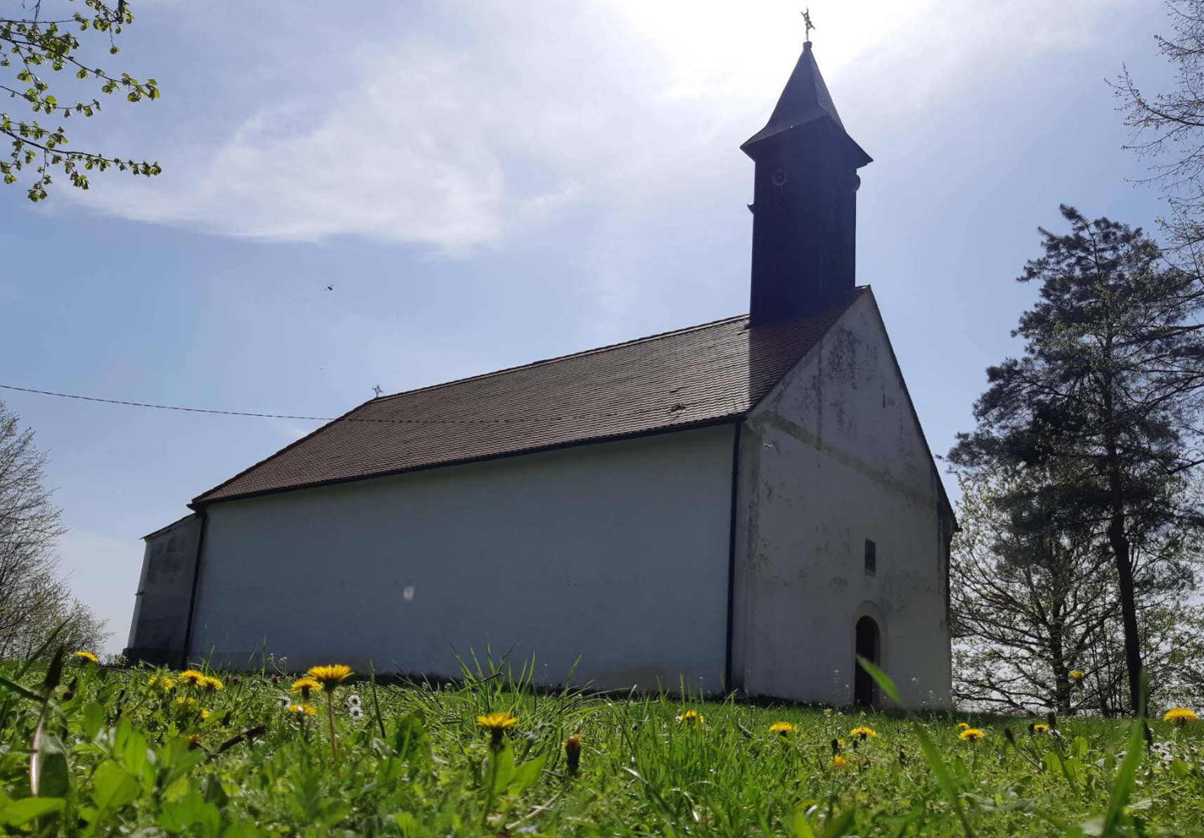Crkvari - Crkva sv. Lovro - Szent Lőrinc-templom a temető mellett