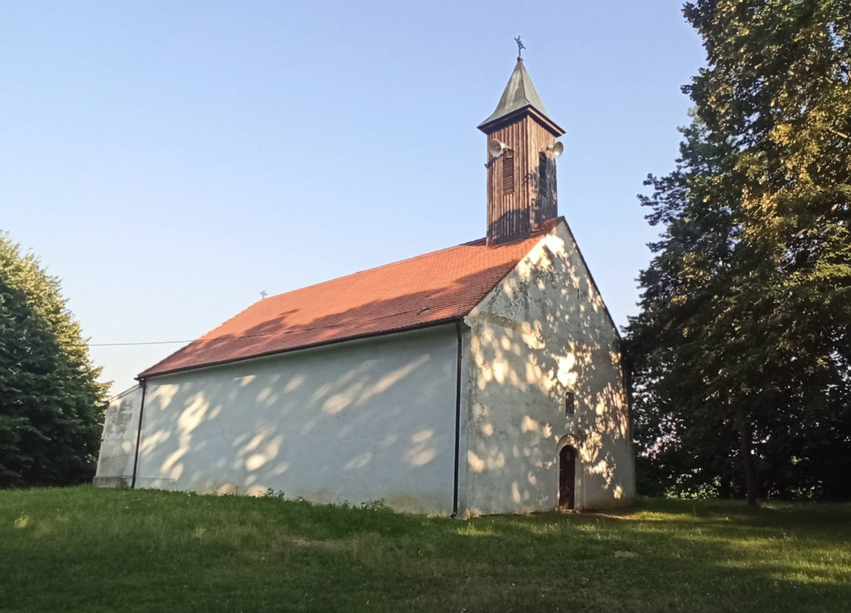 Crkvari - Crkva sv. Lovro - Szent Lőrinc-templom a temető mellett