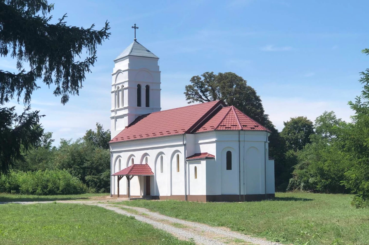 Gaćište - Hram Rođenja Presvete Bogorodice, srpska pravoslavna crkva - Boldogságos Szűz Mária születése szerb ortodox templom
