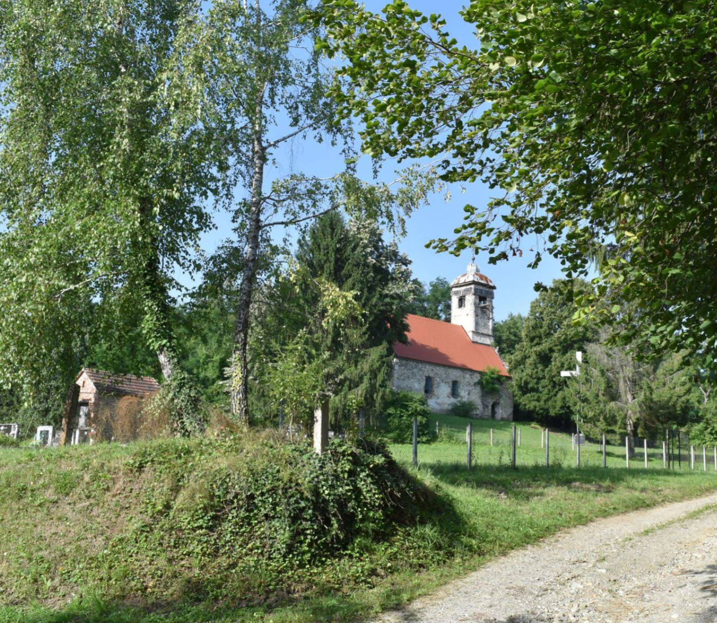 Slatinski Drenovac - Darnóc - srpski pravoslavna crkva svetog Georgija - Szent György szerb ortodox templom