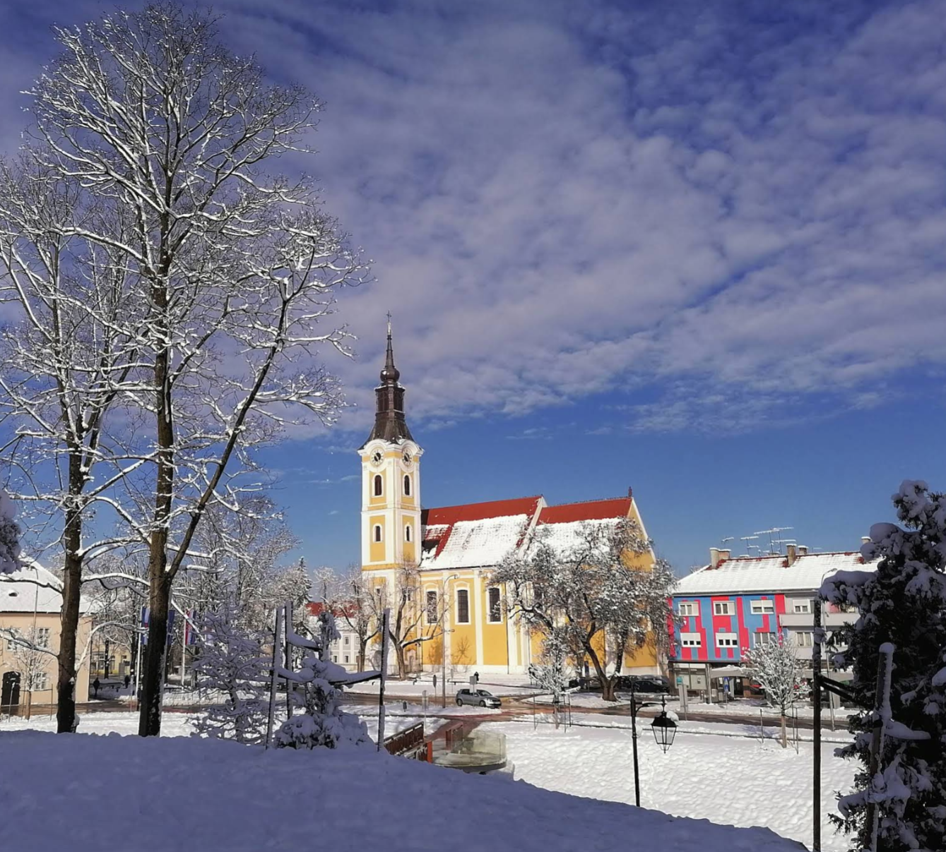 Virovitica - Župna crkva sv. Roka - Szent Rókus-plébániatemplom
