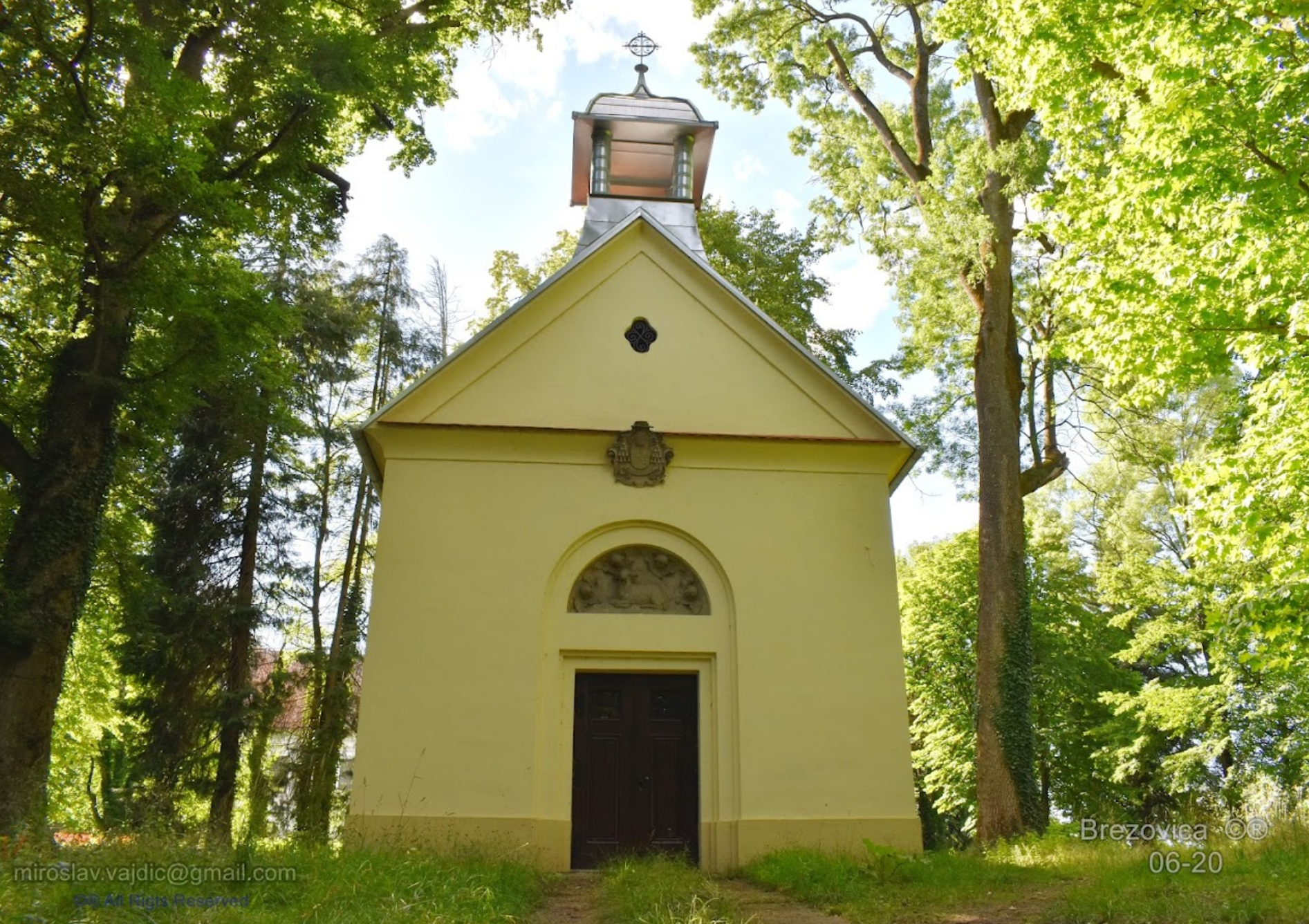 Brezovica - Dvorska kapela Presvetog Srca Isusovog - Jézus Szent szíve-kastélykápolna