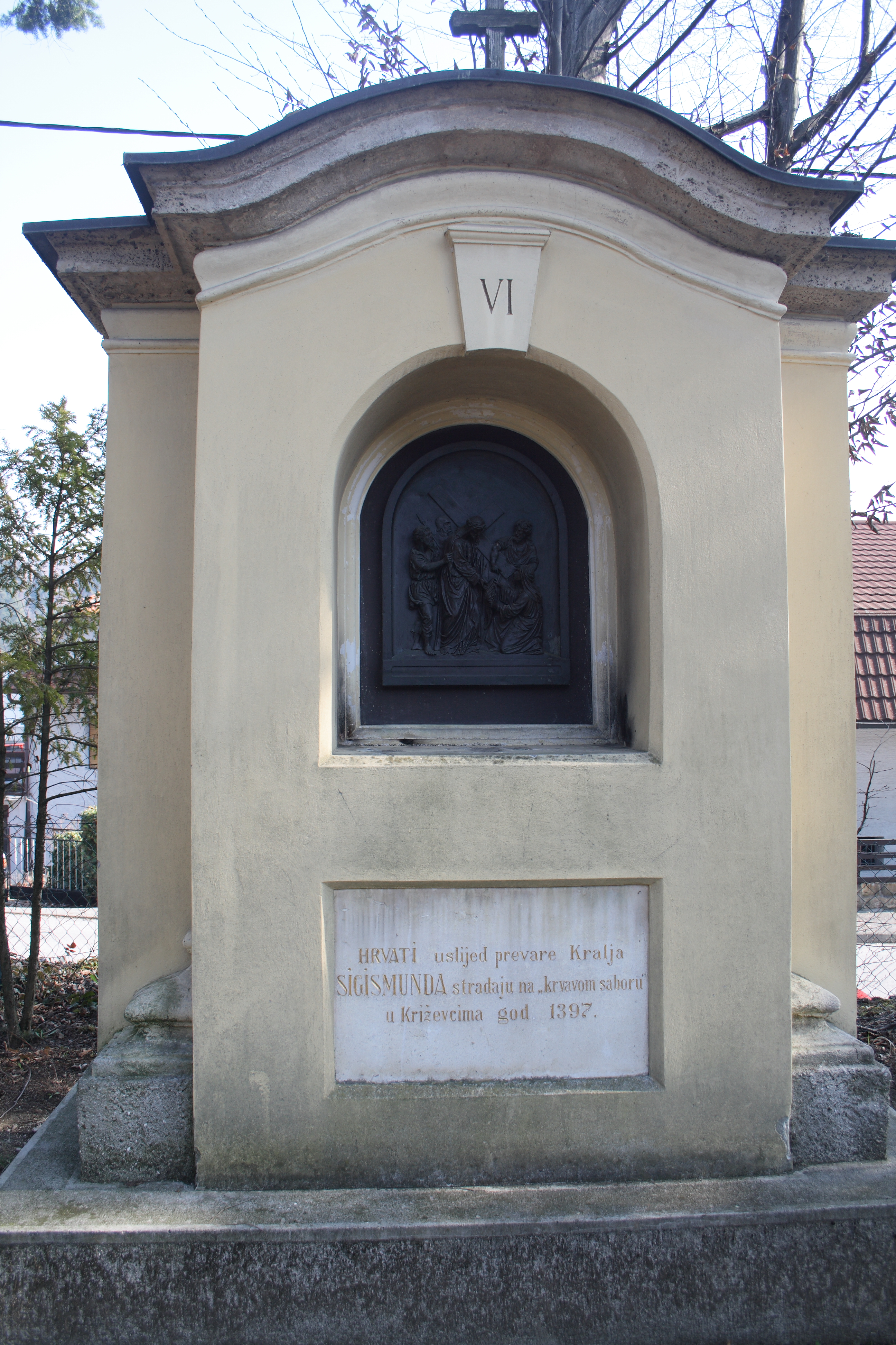 Zagreb, Gornji Grad – Medveščak - Felsőváros - Križni put u Župi sv. Franje Ksaverskog na Ksaveru - stációs keresztút a Xavéri Szent Ferenc plébánián