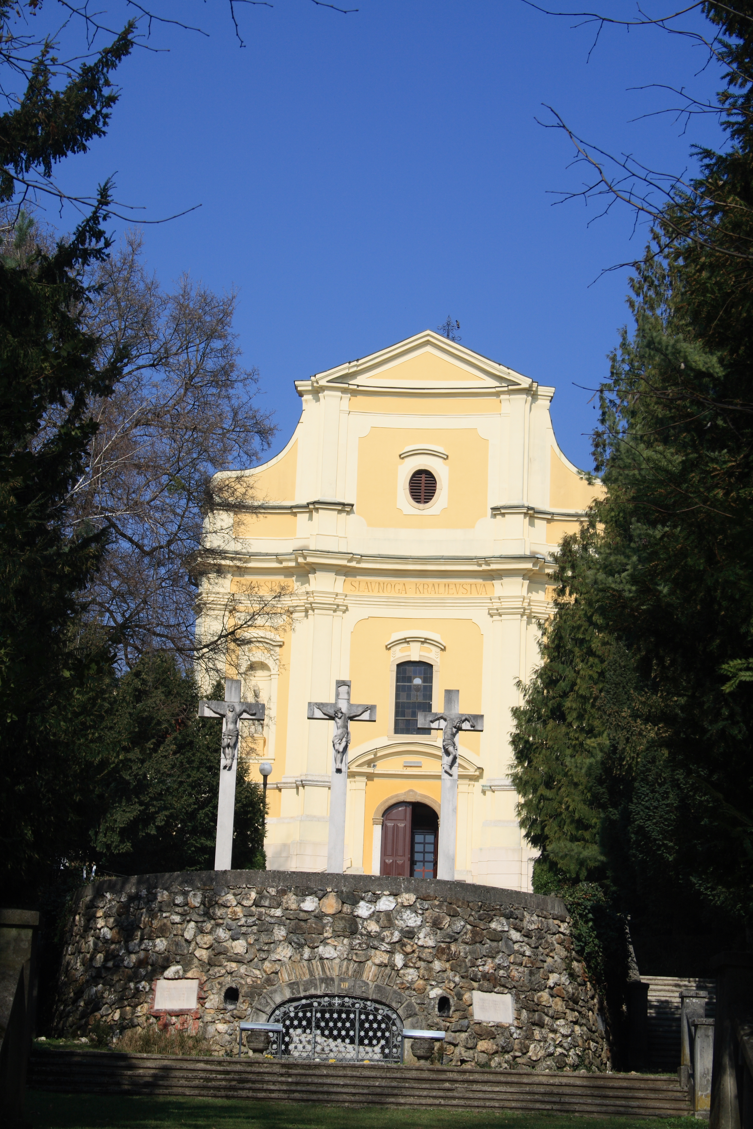 Zagreb, Gornji Grad – Medveščak - Felsőváros - Križni put u Župi sv. Franje Ksaverskog na Ksaveru - stációs keresztút a Xavéri Szent Ferenc plébánián