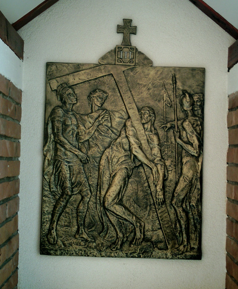 Soblinec - Vanjsk križni put kod crkve - stációs keresztút a templom mellett