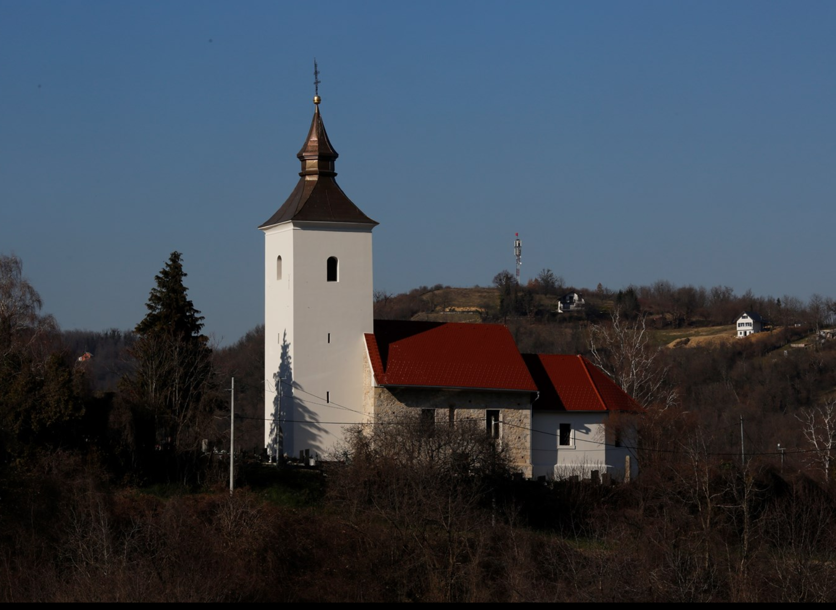 Vugrovec Donji - Crkva svetog Mihalja arkanđela - Szent Mihály arkangyal-templom a temetőben
