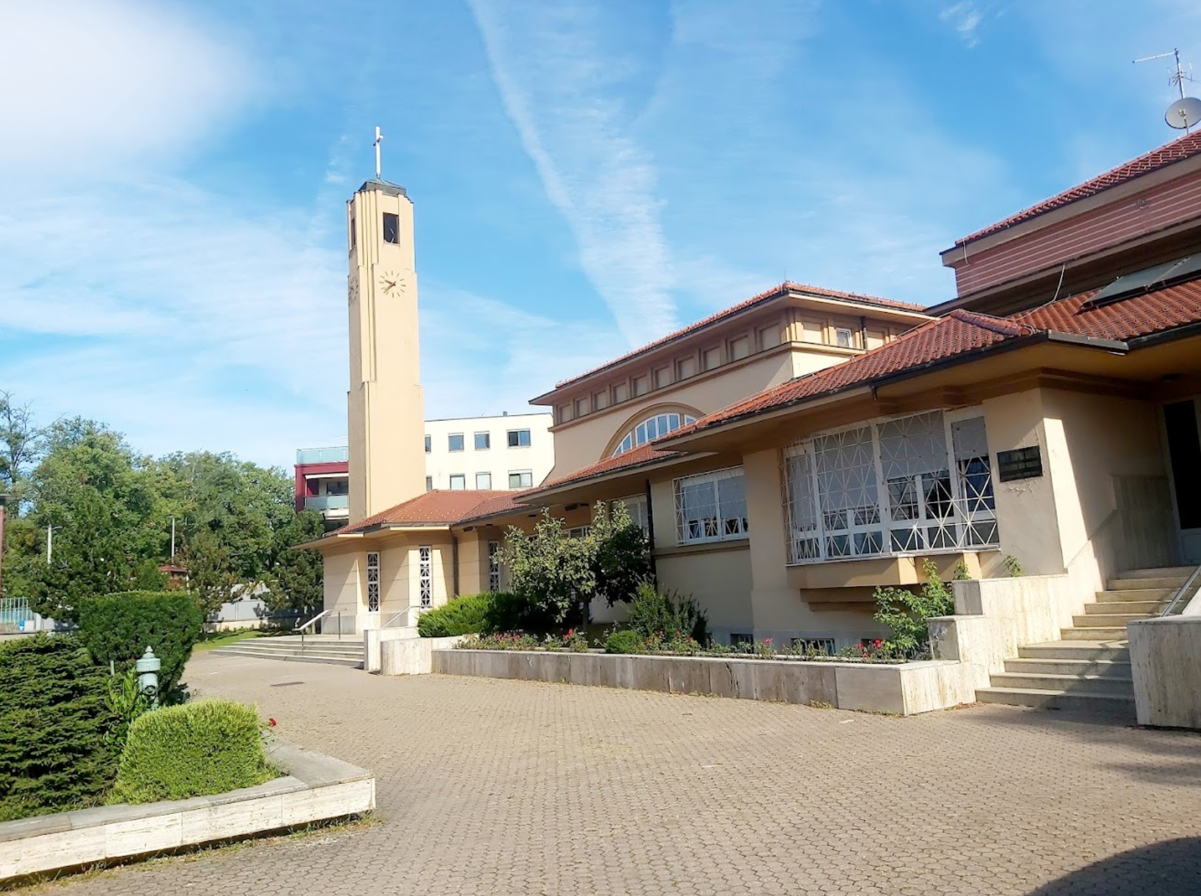 Zagreb, Maksimir - Župna crkva Bezgrješnog Srca Marijina - Mária Szeplőtelen szíve-plébániatemplom