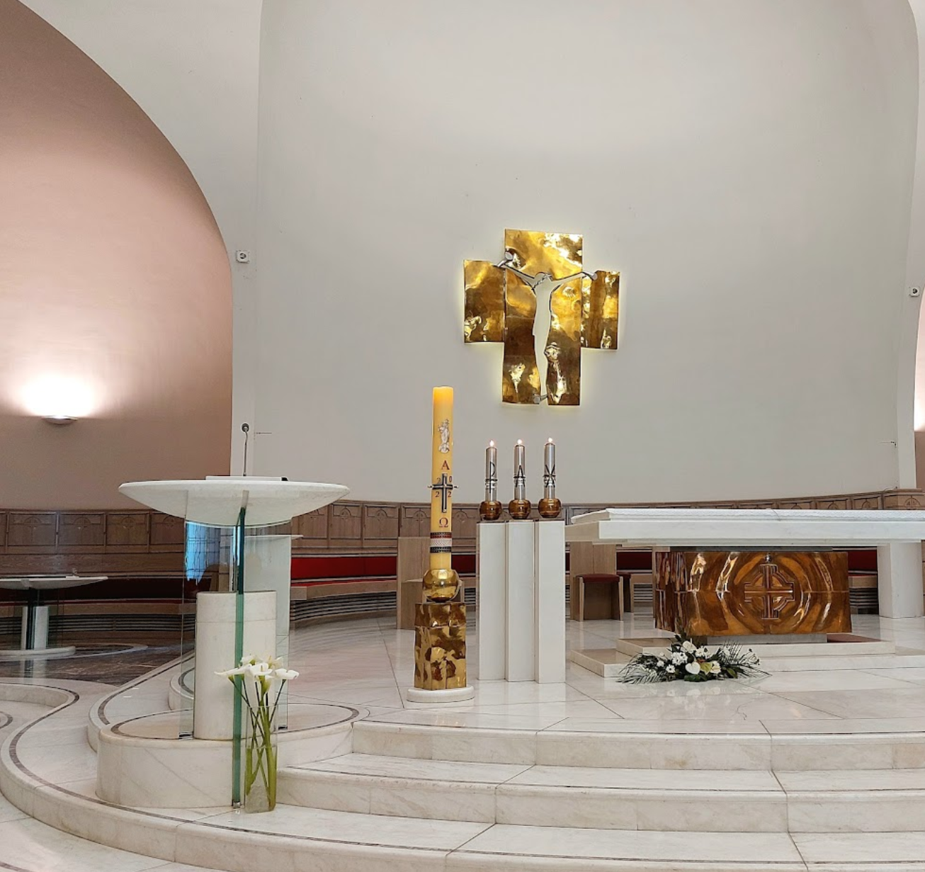 Zagreb, Peščenica – Žitnjak - Župna crkva Blaženog Augustina Kažotića - Boldog Kažotić Ágoston-plébániatemplom