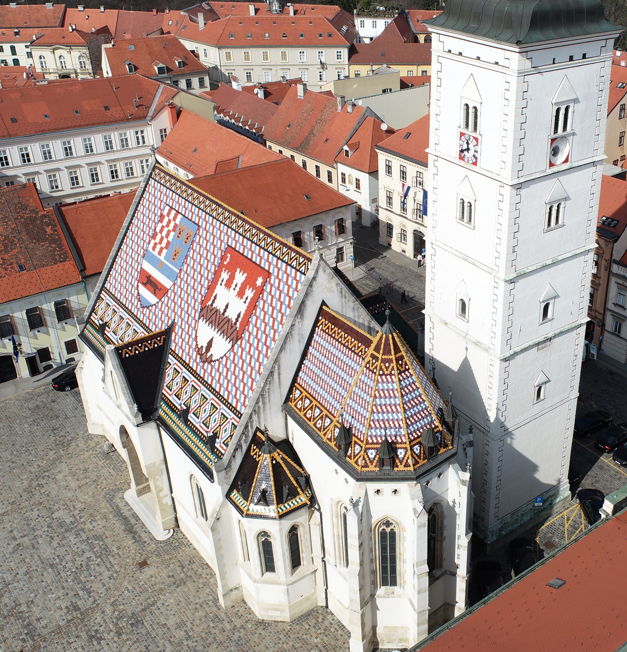 Zagreb, Gornji Grad - Župna crkva svetoga Marka Evanđelista - Szent Márk evangélista-plébániatemplom