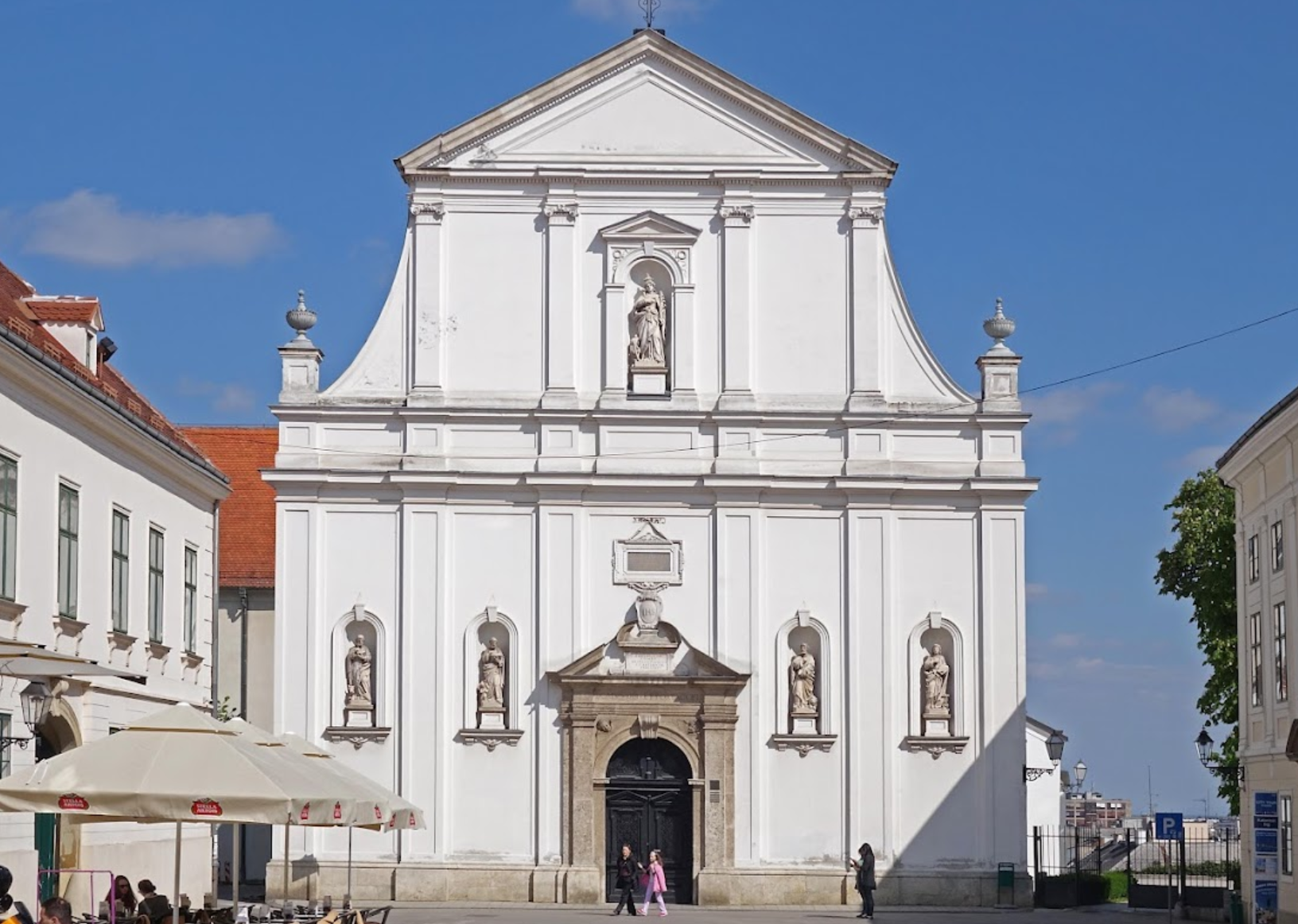 Zagreb, Gornji Grad - Crkva svete Katarine Aleksandrijske - Alexandriai Szent Katalin-templom
