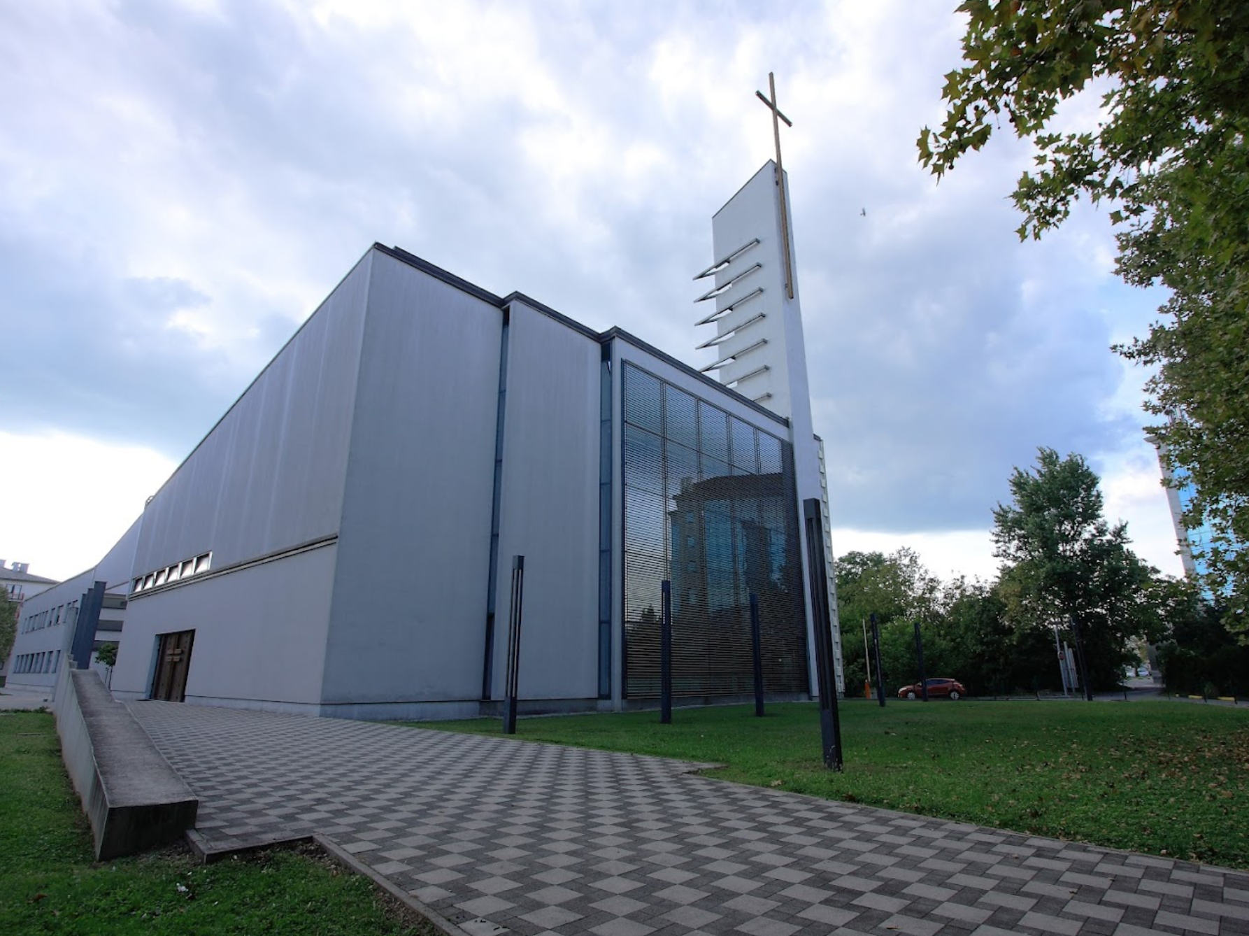 Zagreb, Trešnjevka – jug - Župna crkva Navještenja Gospodinova - Úr Angyali üdvözlete-plébániatemplom