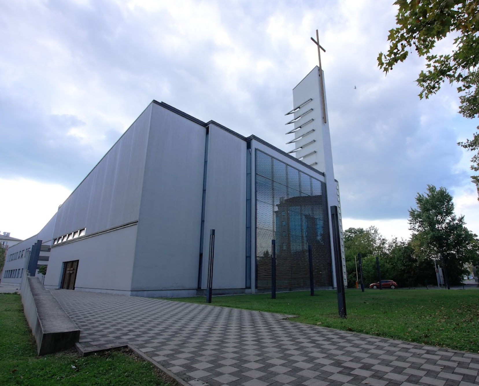 Zagreb, Trešnjevka – jug - Župna crkva Navještenja Gospodinova - Úr Angyali üdvözlete-plébániatemplom