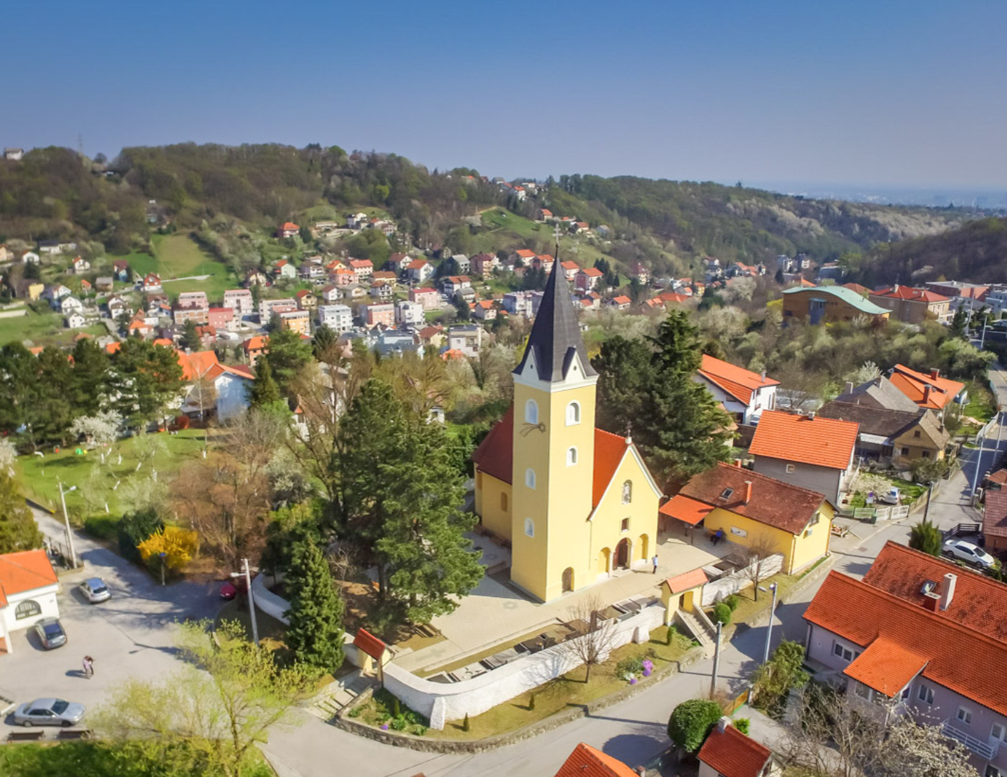Zagreb, Podsljeme - Župna crkva svetog Mihaela arkanđela - Szent Mihály arkangyal-plébániatemplom