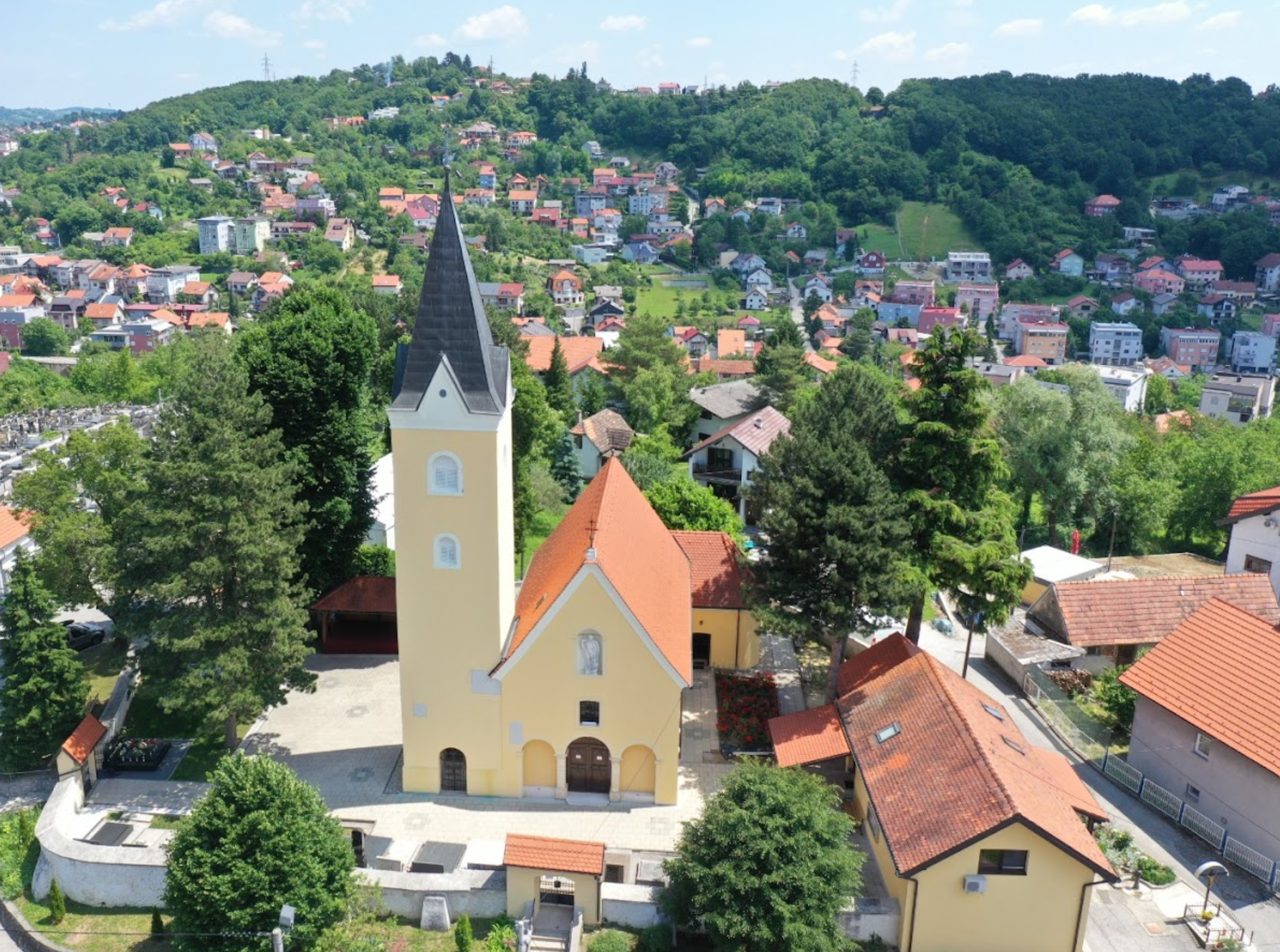 Zagreb, Podsljeme - Župna crkva svetog Mihaela arkanđela - Szent Mihály arkangyal-plébániatemplom